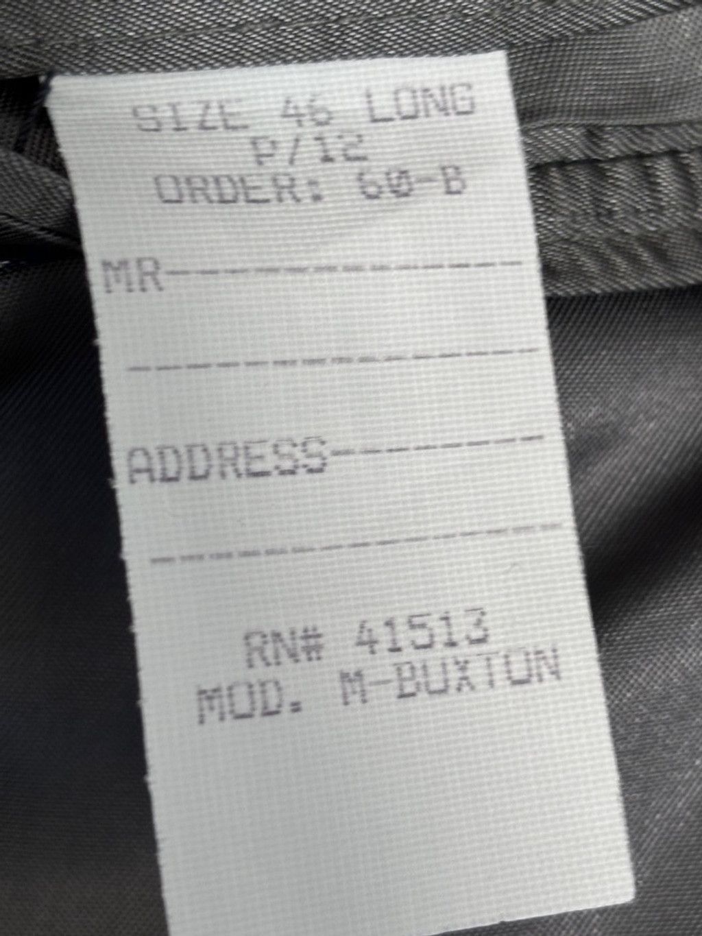 Bill Blass Men's Bill Blass Cashmere Blazer Gray Black 46 Long Size XL / US 12-14 / IT 48-50 - 7 Thumbnail