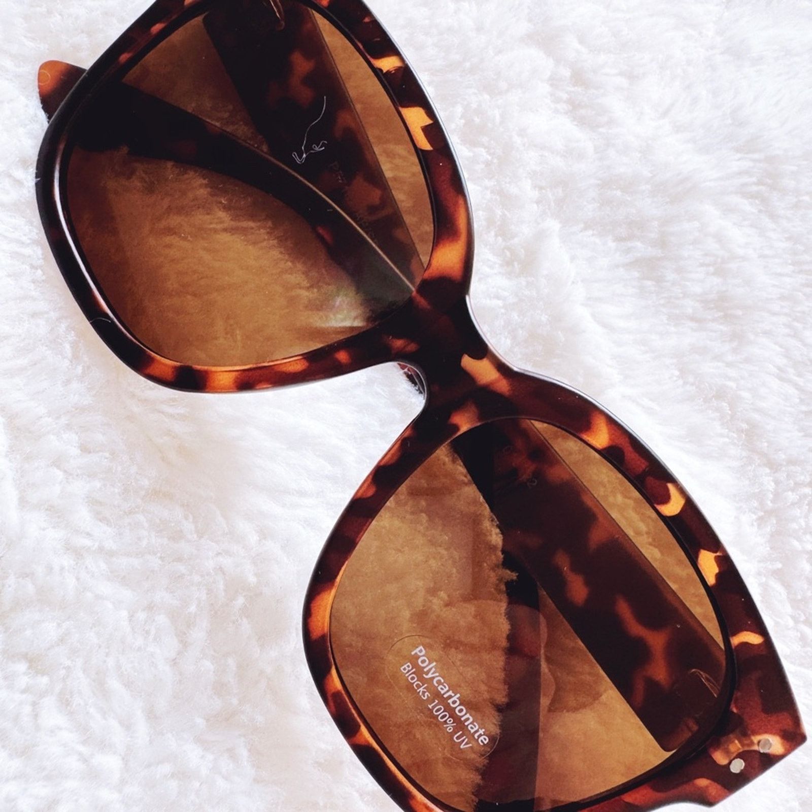 Other Julia Dark Tortoise Brown Square Sunglasses Size ONE SIZE - 3 Thumbnail