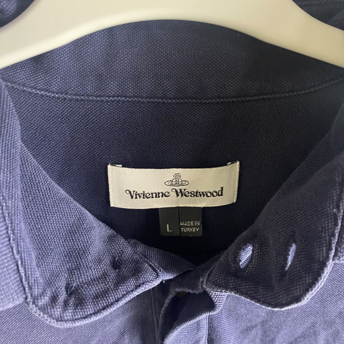 Vivienne Westwood Vivienne Westwood Polo T-Shirt Rare Retro Hype Y2K Size US L / EU 52-54 / 3 - 4 Thumbnail