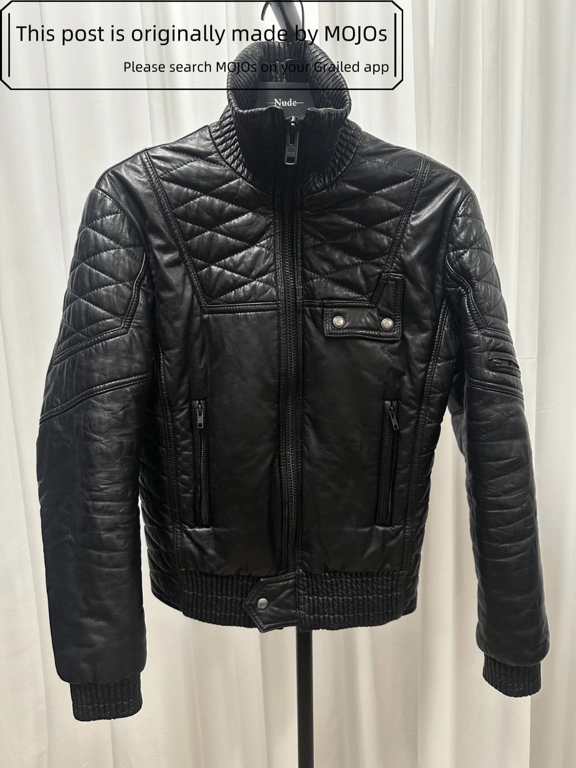 Junya Watanabe Man Lether Flight Jacket