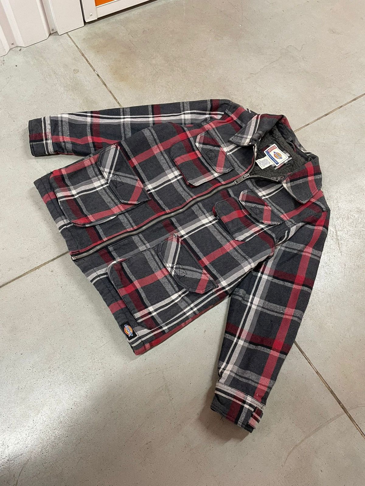 Dickies 90’s Plaid Vintage Dickies Sherpa Jacket Size US M / EU 48-50 / 2 - 4 Thumbnail