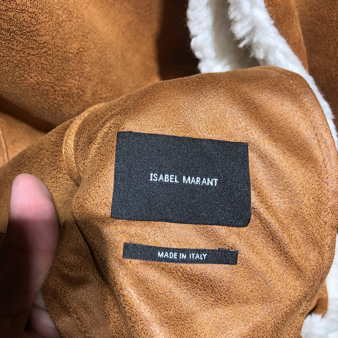 Isabel Marant Isabel Marant Beige Shearling Jacket Size L / US 10 / IT 46 - 12 Thumbnail