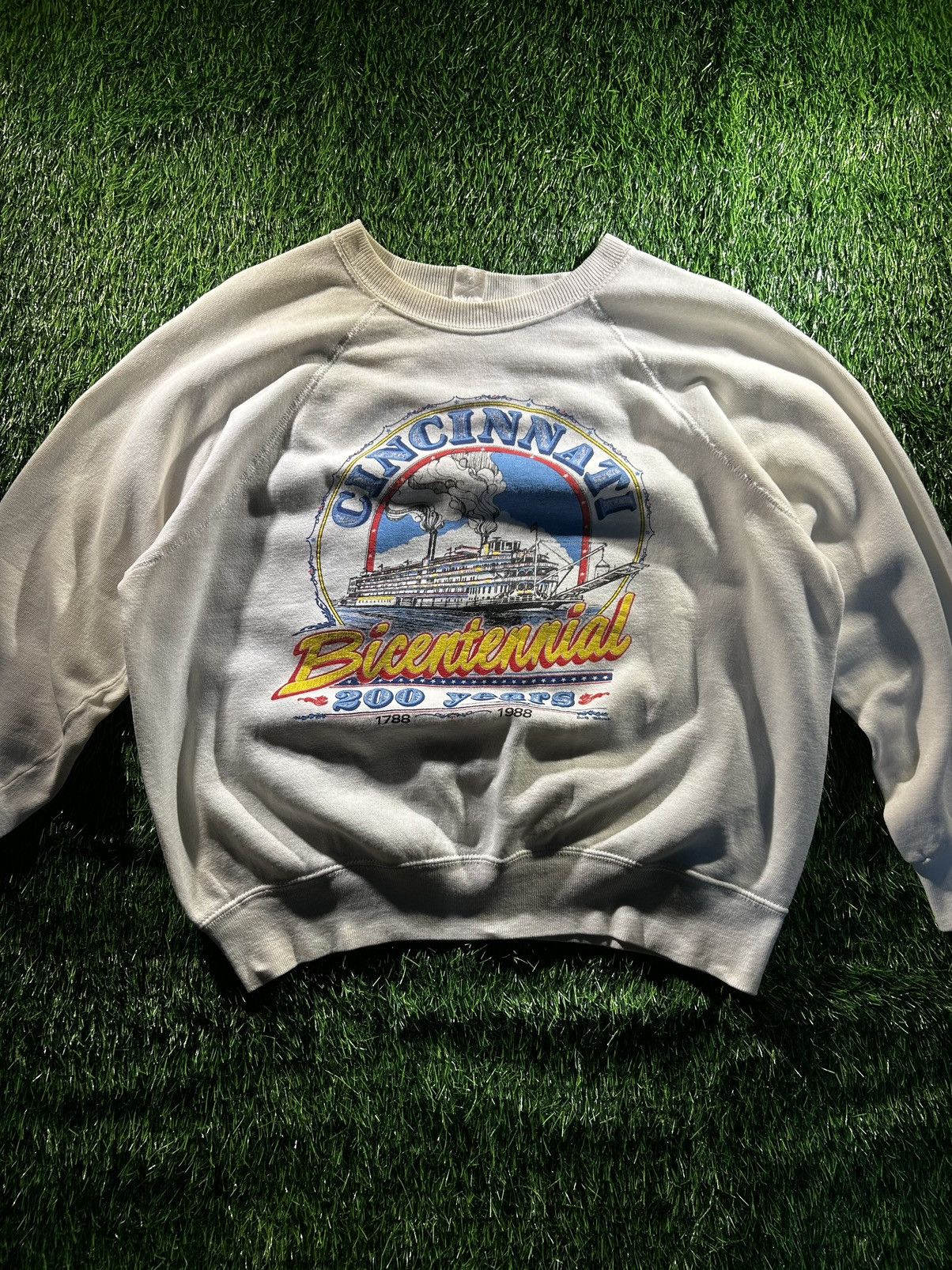 Vintage Vintage Cincinnati Crewneck Size US L / EU 52-54 / 3 - 1 Thumbnail