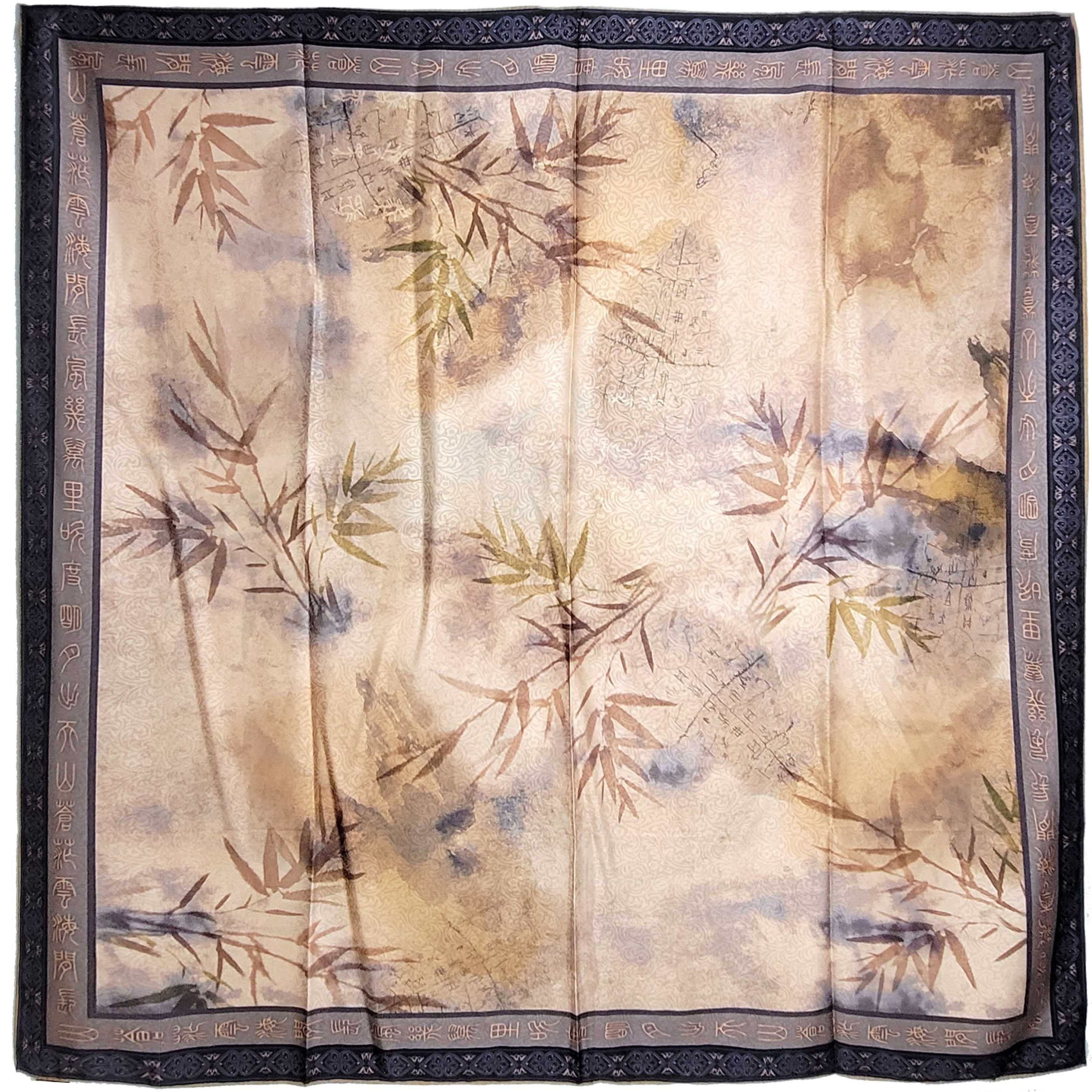 Other NWT Double Sided Silk Scarf 52"x52" Large Square Wrap 3210 Size ONE SIZE - 2 Thumbnail