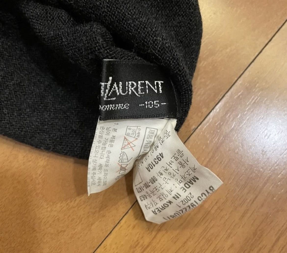 Yves Saint Laurent Vintage ‼️ Yves Saint Laurent Pour Homme Turtleneck Knitwear Size US XL / EU 56 / 4 - 2 Thumbnail