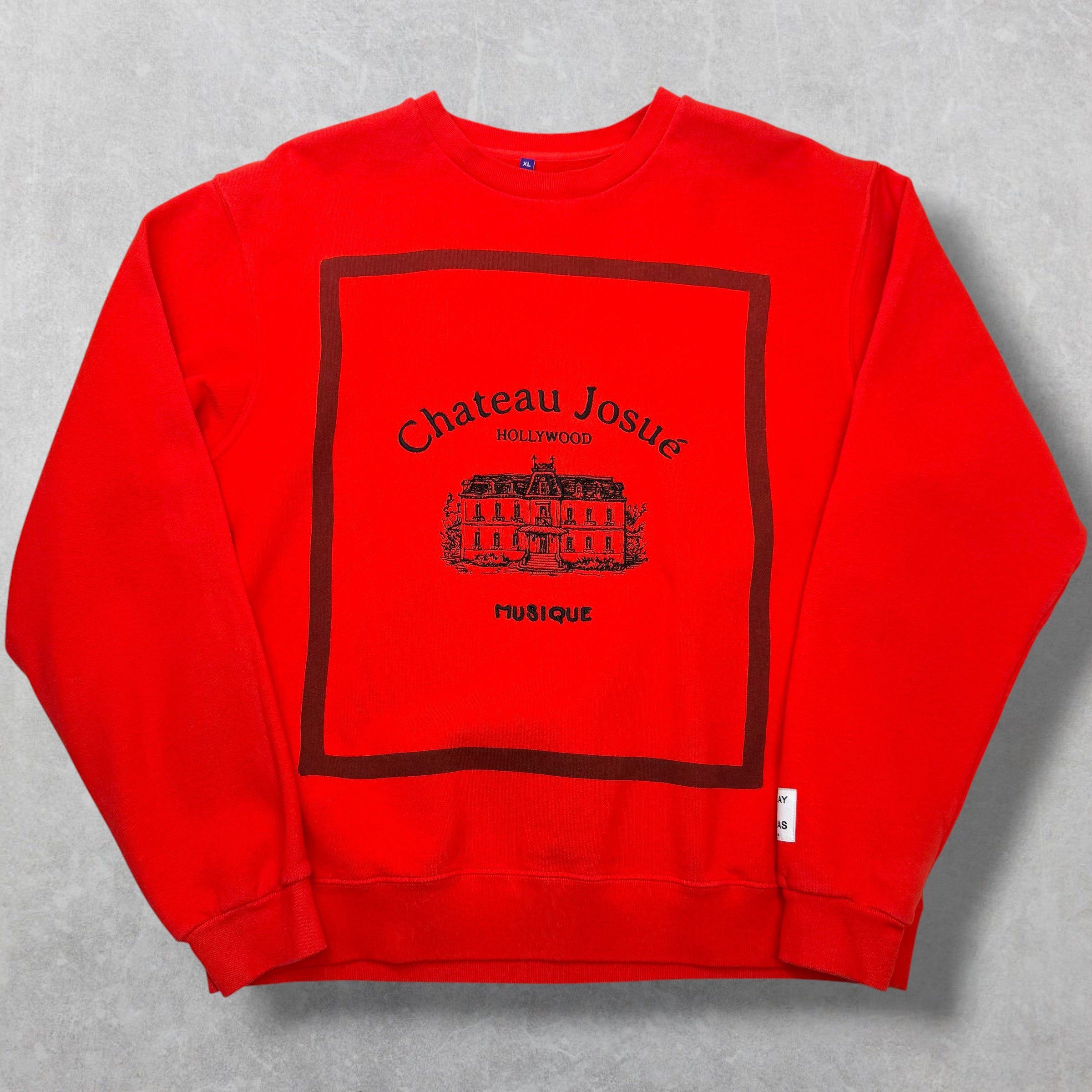 Gallery Dept. Gallery Dept. Musique Red Crewneck XL Size US XL / EU 56 / 4 - 1 Thumbnail