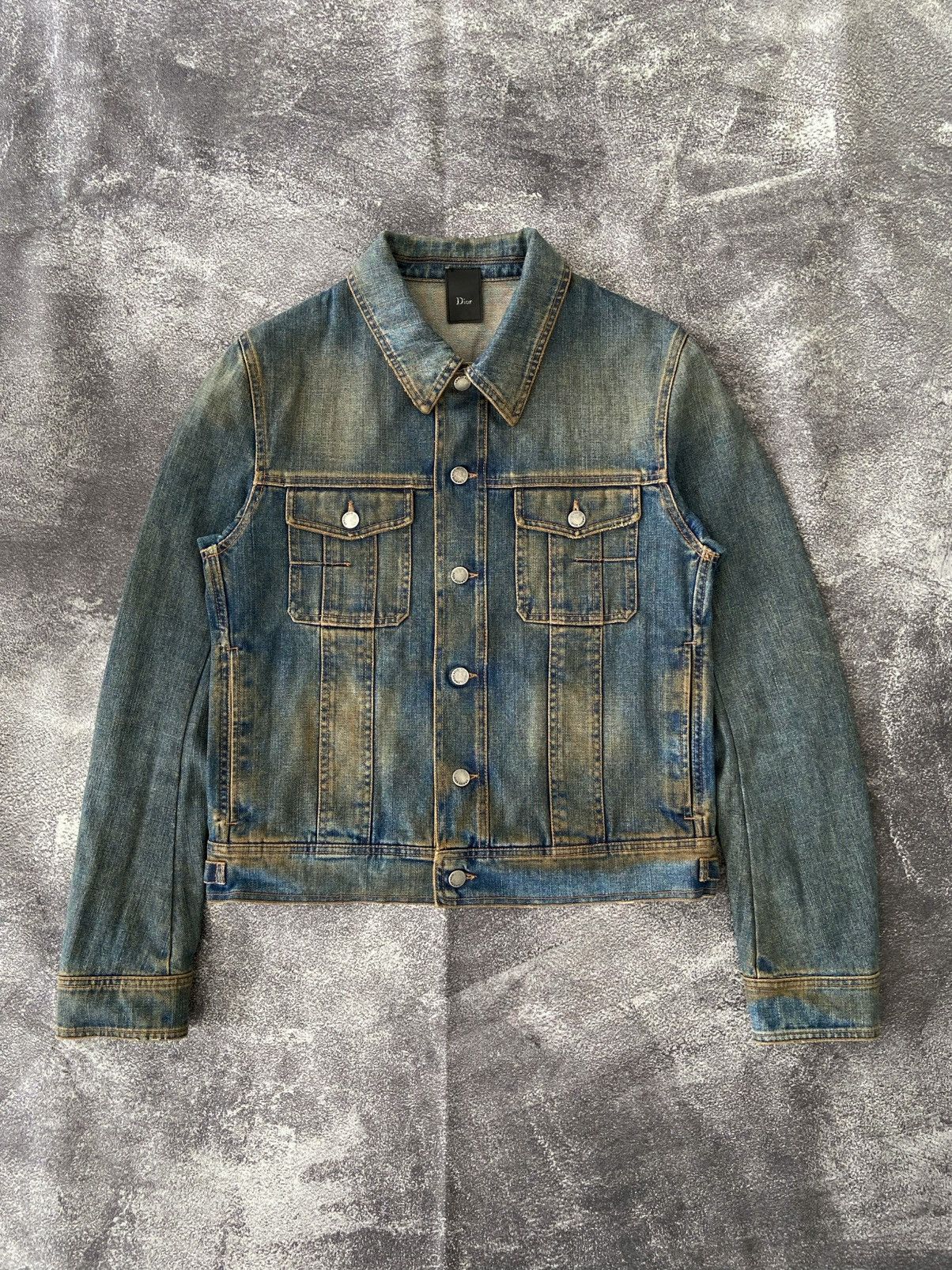 Dior × Hedi Slimane Dior Homme Hedi Slimane AW05 Trucker Denim