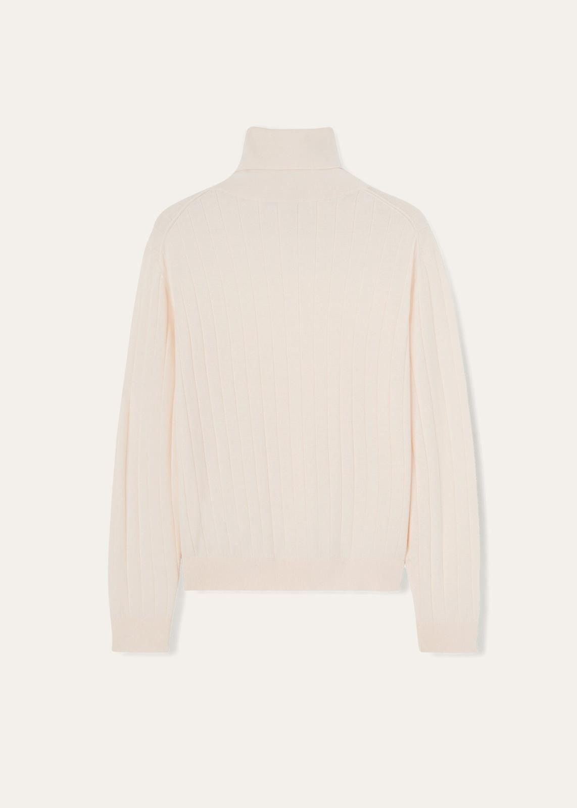Loro Piana o1srvl11e0824 Porirua Turtleneck Sweater in Light Pink Size XXL / US 16-18 / IT 52-54 - 2 Thumbnail