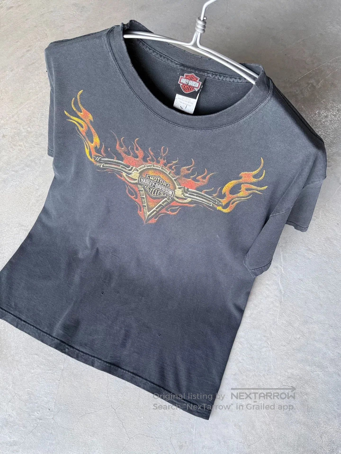 Vintage Vintage 2002 Harley Davidson Kansas Choppers Tee. Size US L / EU 52-54 / 3 - 8 Thumbnail