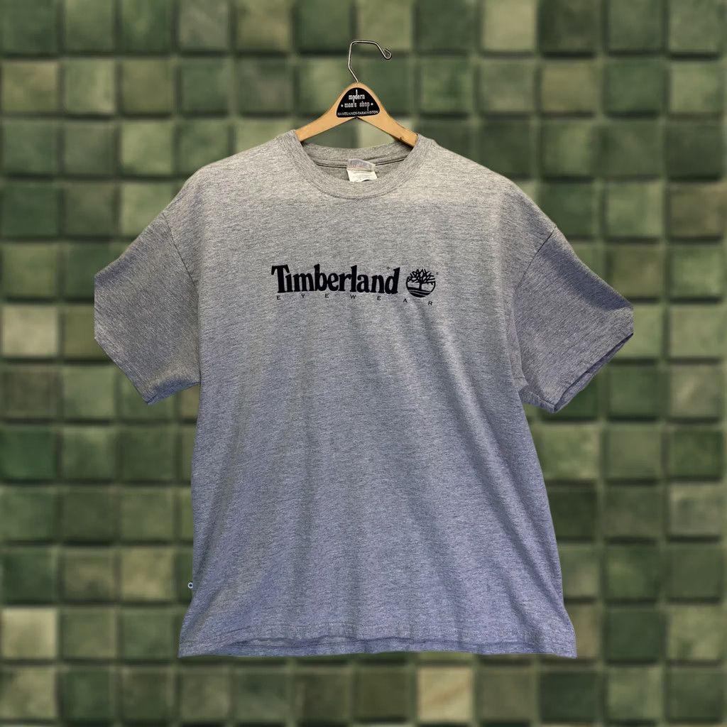 Hanes Hanes Timerbland Eyewear Mens XL Gray Short Sleeve T Shirt #3642 Size US XL / EU 56 / 4 - 1 Thumbnail