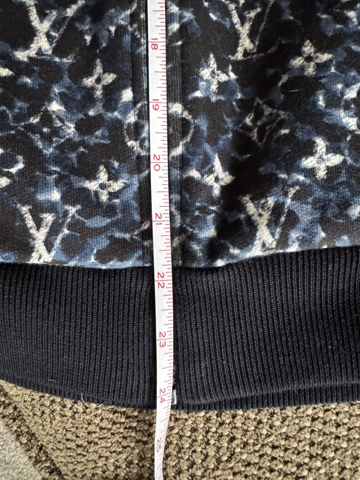 Louis Vuitton Louis Vuitton All Over Monogram Full Zip Hoodie Sz XL Size US XL / EU 56 / 4 - 12 Thumbnail