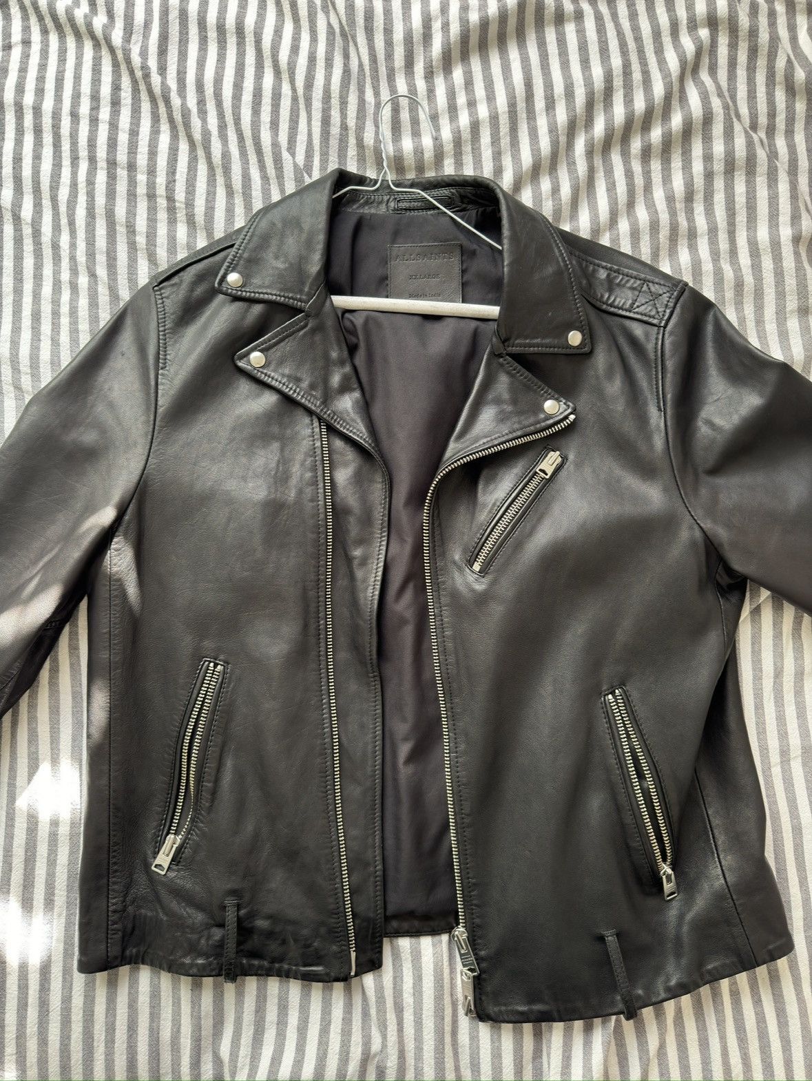 Allsaints All saints leather jacket Size US XXL / EU 58 / 5 - 1 Thumbnail