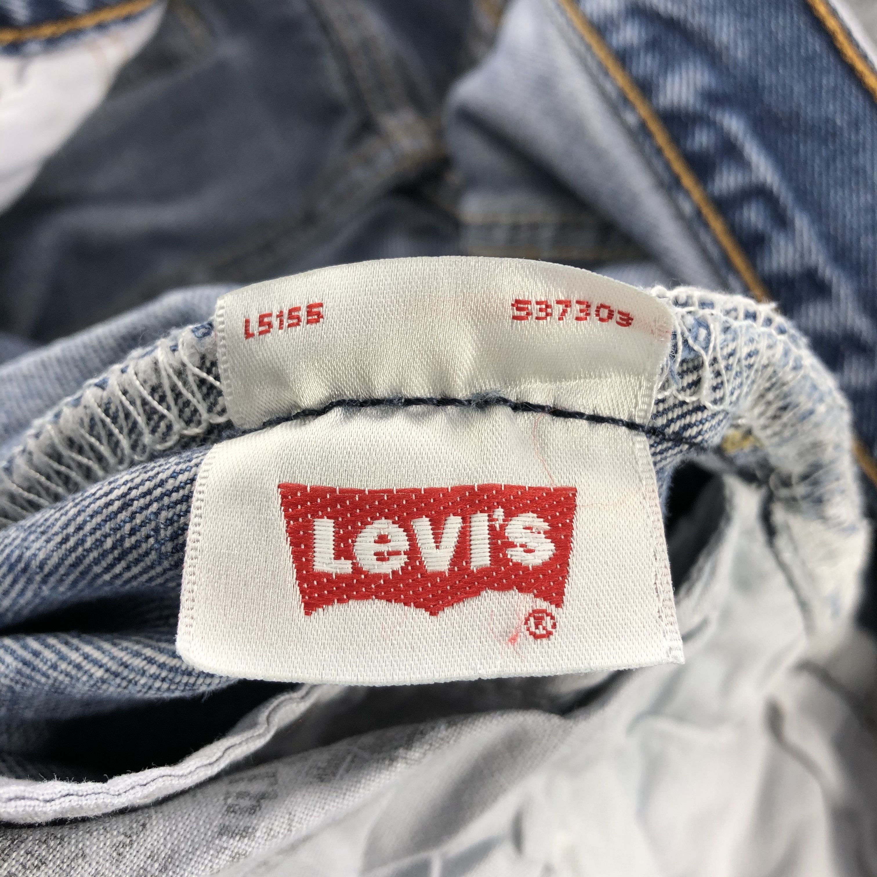Levi's Vintage Blue Wash Levis 501 Jeans-JM1632 Size US 34 / EU 50 - 11 Thumbnail