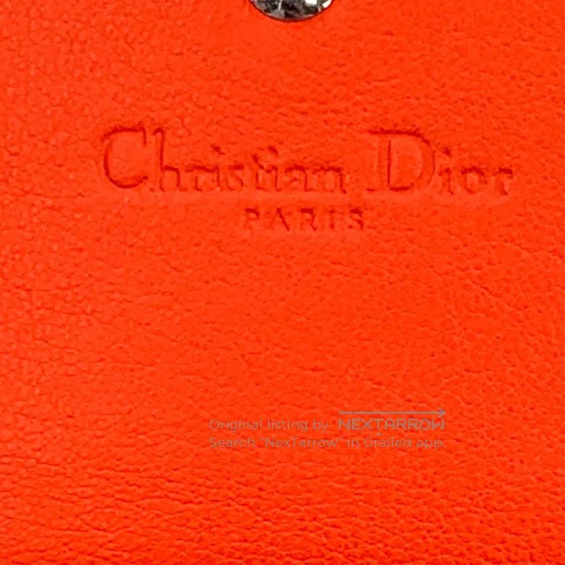 Dior Dior Red CD Logo Cardholder Wallet| Size ONE SIZE - 9 Thumbnail