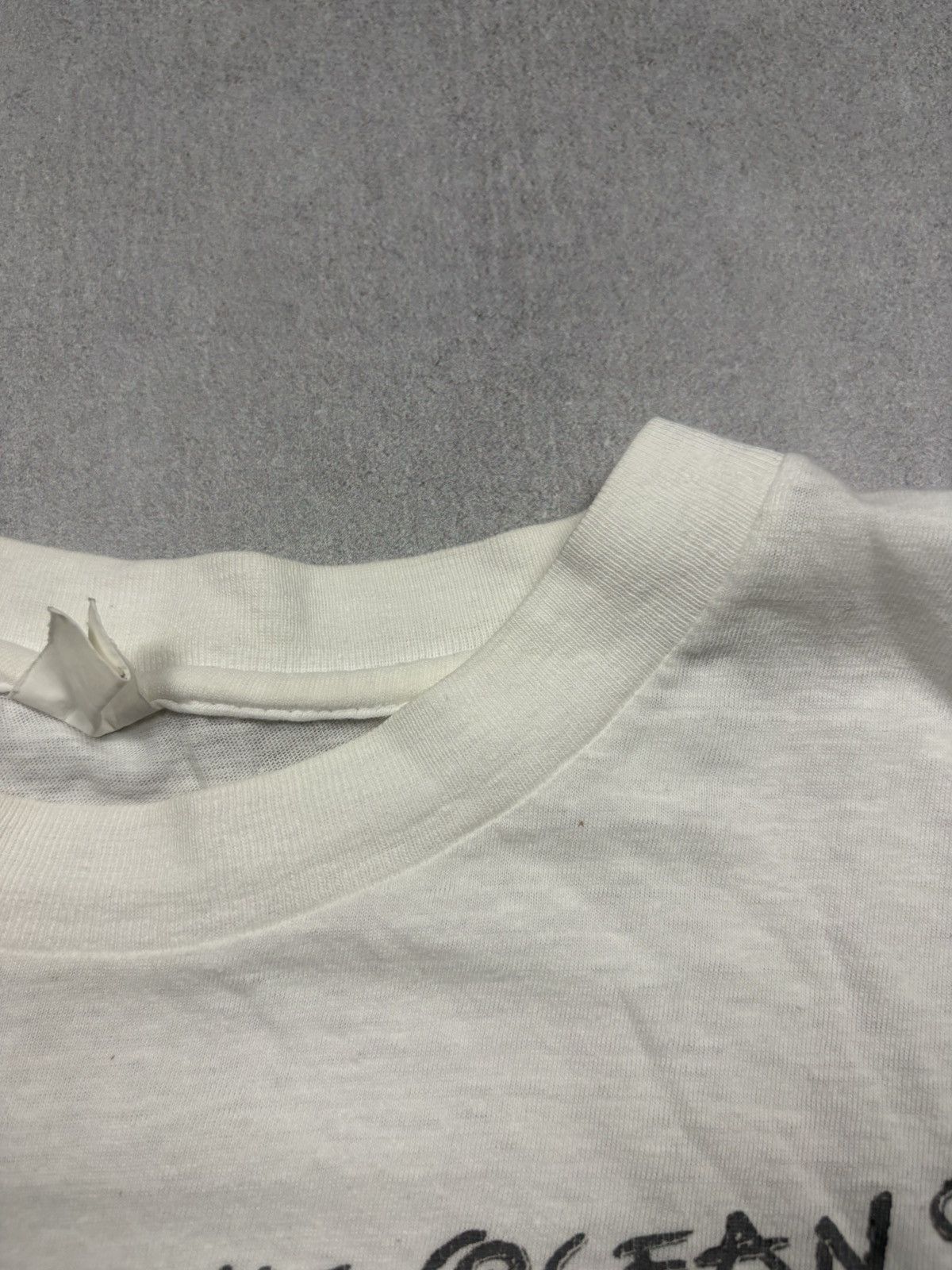 Vintage Vintage 1991 Ocean Environmental Art T-Shirt Stop Polluting Size US XL / EU 56 / 4 - 14 Thumbnail