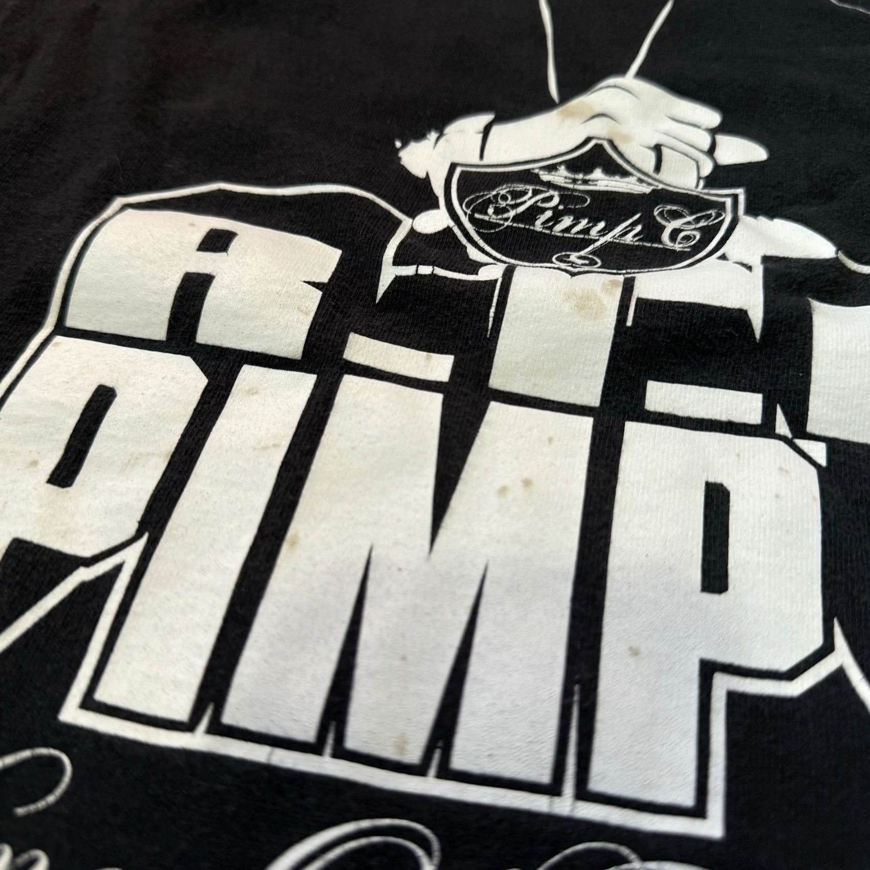 Vintage VTG Pimp C Rap Shirt Tee RIP UGK Size 3XL Tall RARE Hood Y2k 2000s Black 100% cotton T-Shirt Mens Hip Hop" Size US XXL / EU 58 / 5 - 5 Thumbnail