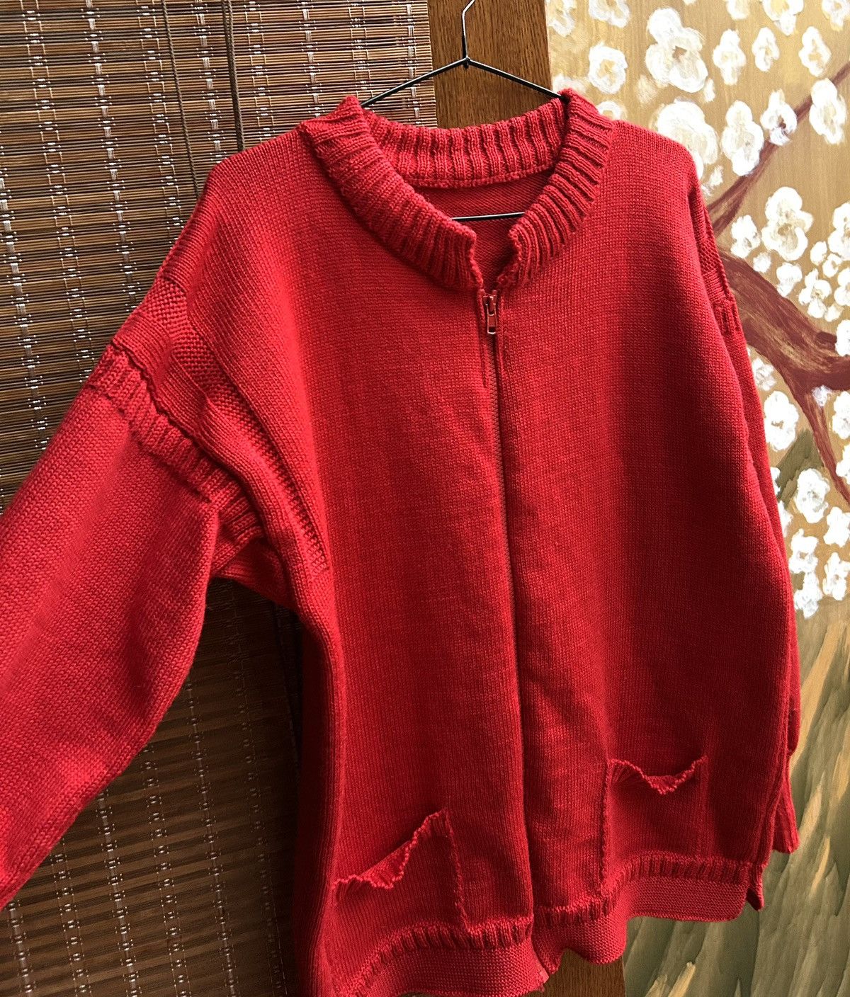 Vintage Vintage Guernsey Wool Zipped Fisherman Jumper Jacket Size US M / EU 48-50 / 2 - 4 Thumbnail