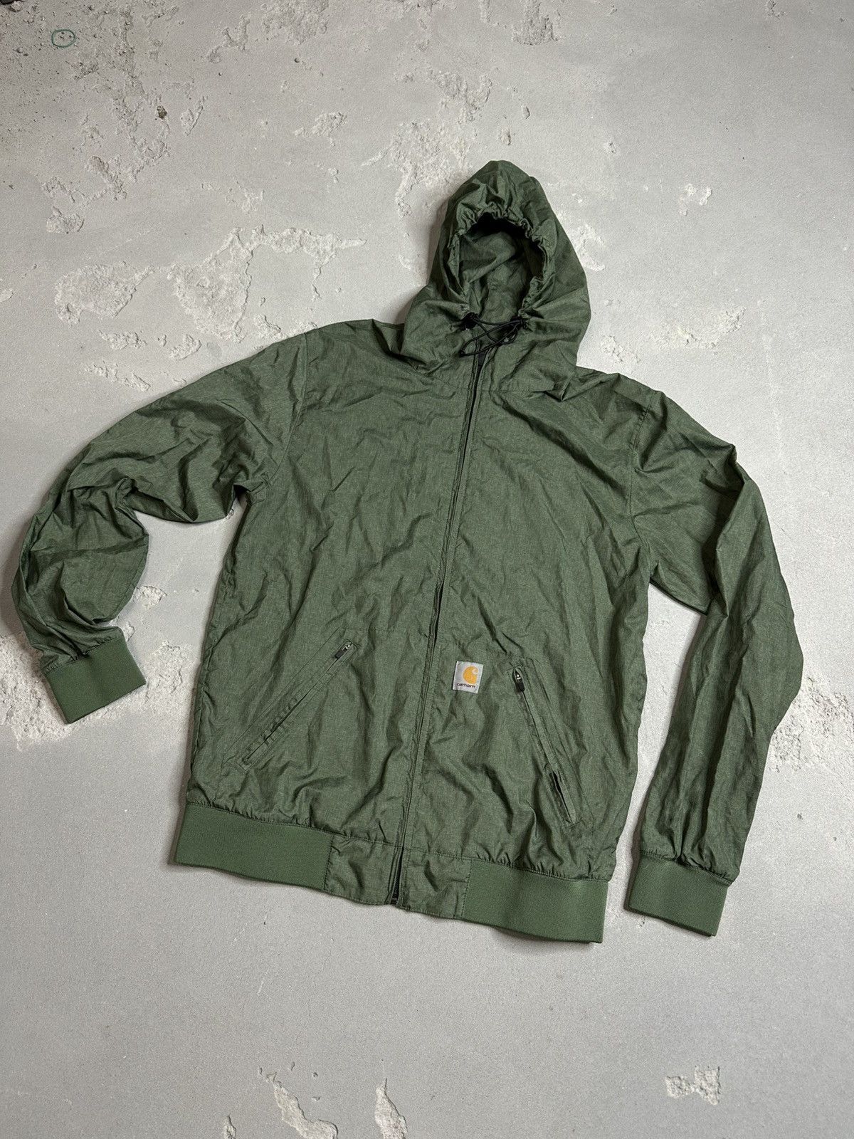 Carhartt × Vintage Carhartt Stone Jacket Streetwear Y2k Vintage Small Logo Boxy Size US M / EU 48-50 / 2 - 1 Thumbnail