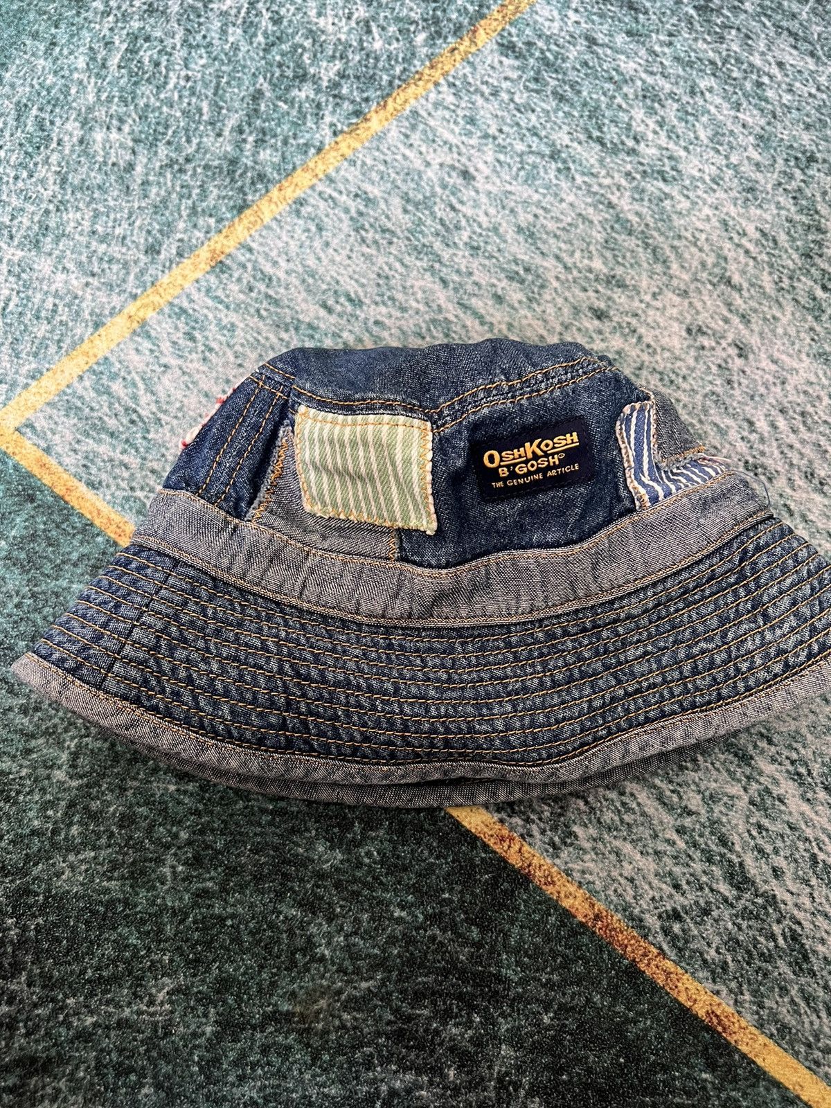 Oshkosh Vintage Oshkosh bucket hat denim kapital style Size ONE SIZE - 1 Thumbnail