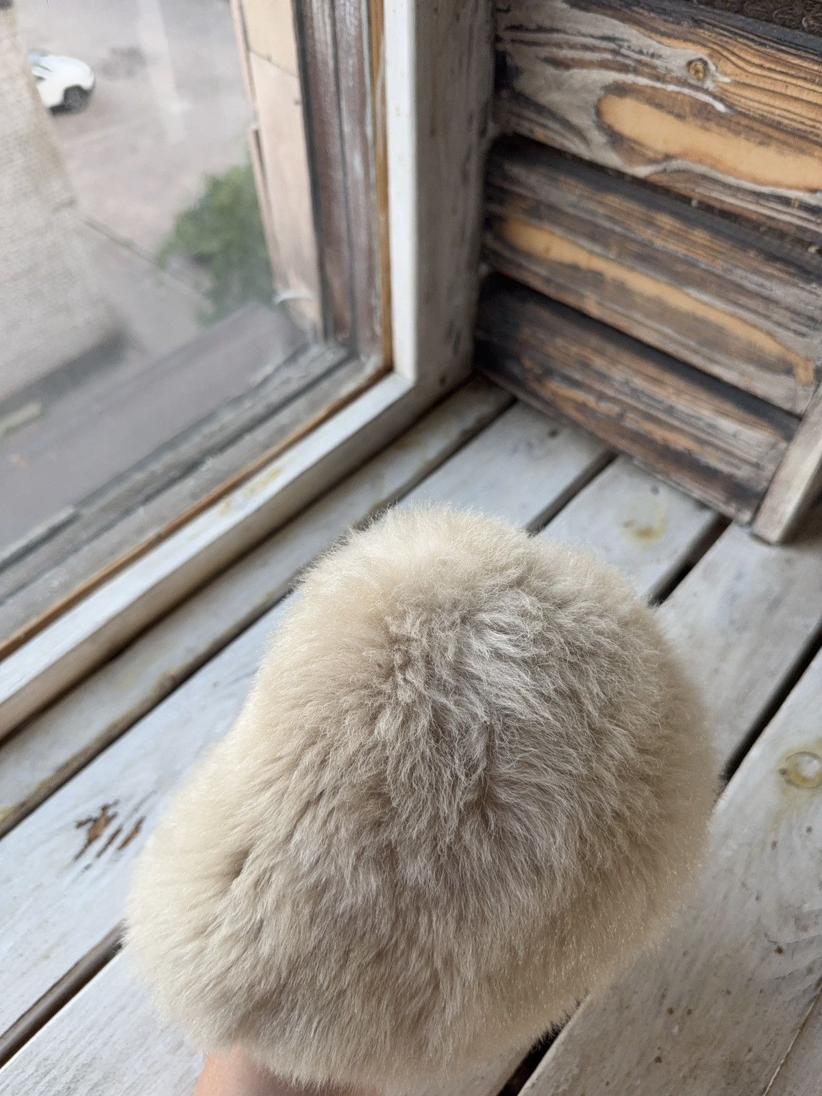 Hysteric Glamour × Japanese Brand × Vintage Vintage Real Fur Mohair Fuzzy Ushanka Y2K Opium Hype Rare OS Size ONE SIZE - 5 Thumbnail