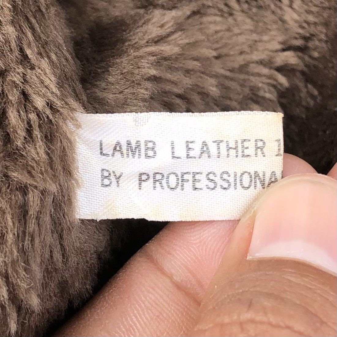 Vintage Vintage Skender Lined Fleece Leather Bomber Jacket Size US L / EU 52-54 / 3 - 18 Thumbnail