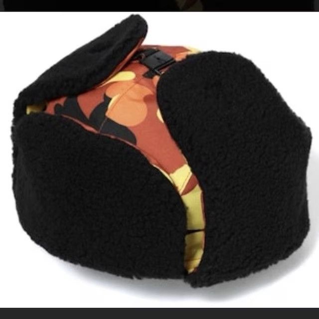 Bape BAPE BOA Trooper Hat Cap Orange Camo a bathing ape Size ONE SIZE - 6 Thumbnail