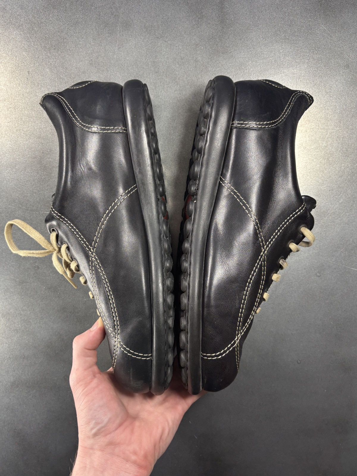 Camper F/W 2003 Camper Pelotas Shoes Leather Contrast Stitch Chunky Size US 11 / EU 44 - 9 Thumbnail