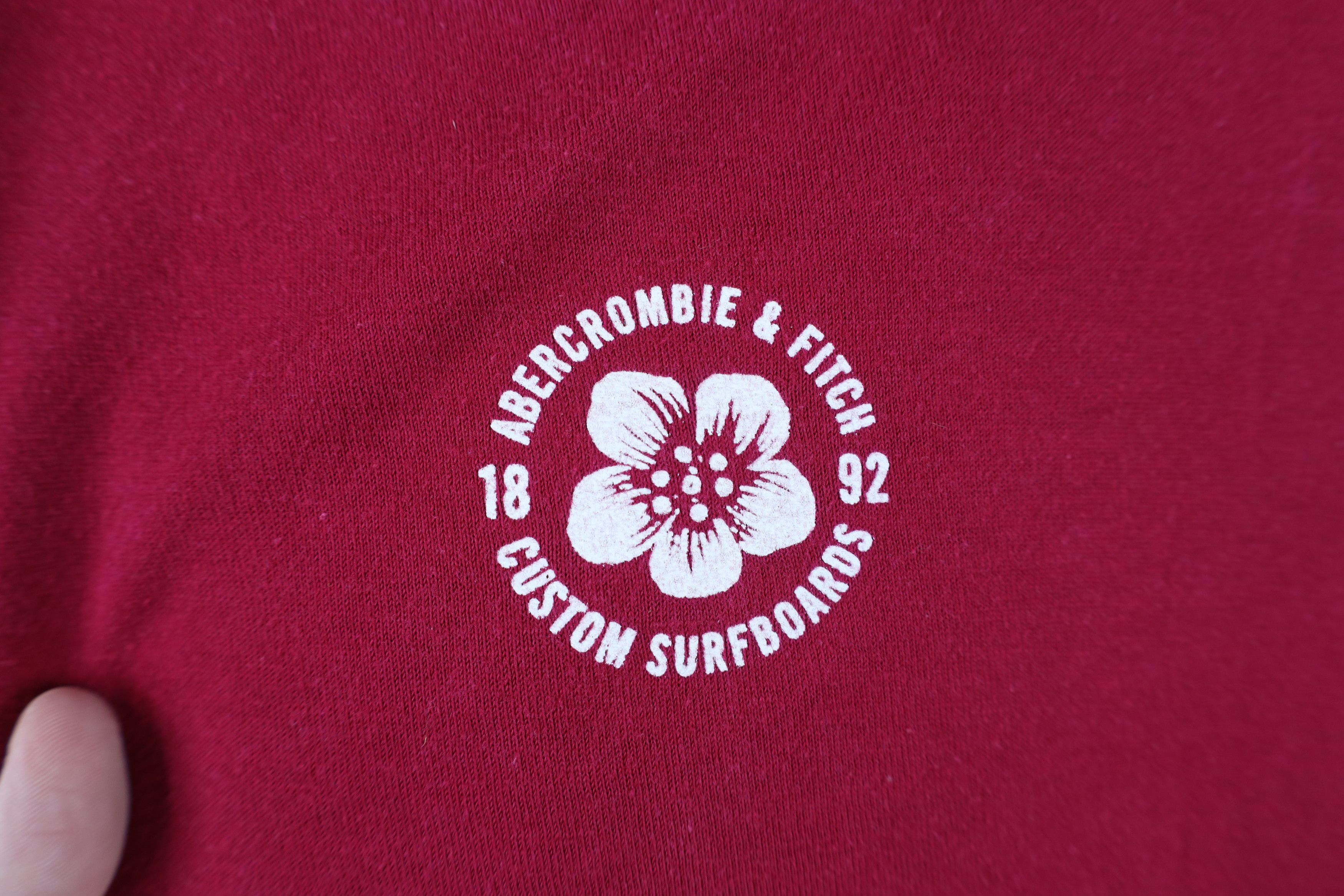 Abercrombie & Fitch Vintage 90s Y2K Abercrombie & Fitch Flower Surfing T-Shirt Size L / US 10 / IT 46 - 4 Thumbnail