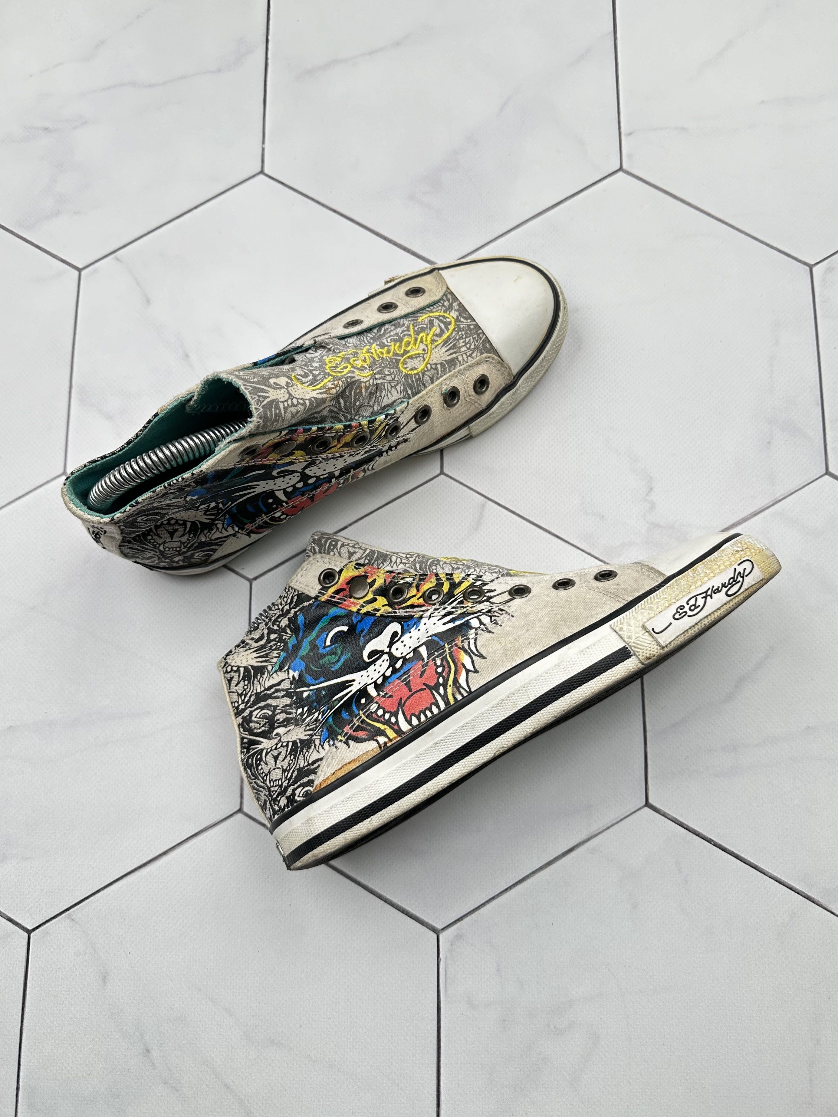 image of Christian Audigier x Ed Hardy Vintage Shoes, Women's (Size 5)