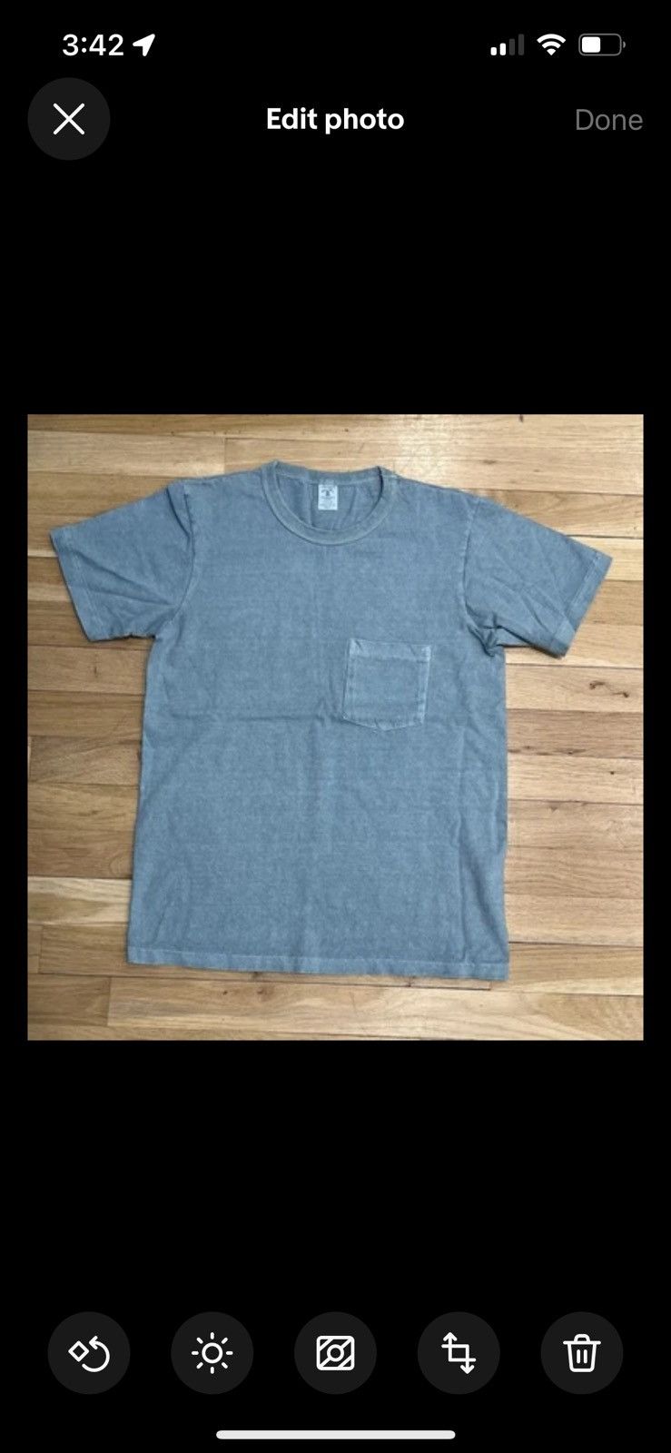 Velva Sheen VelvaSheen Pigment Dyed Crew Pocket Tee Bundle, 3 Shirts Size US M / EU 48-50 / 2 - 5 Thumbnail