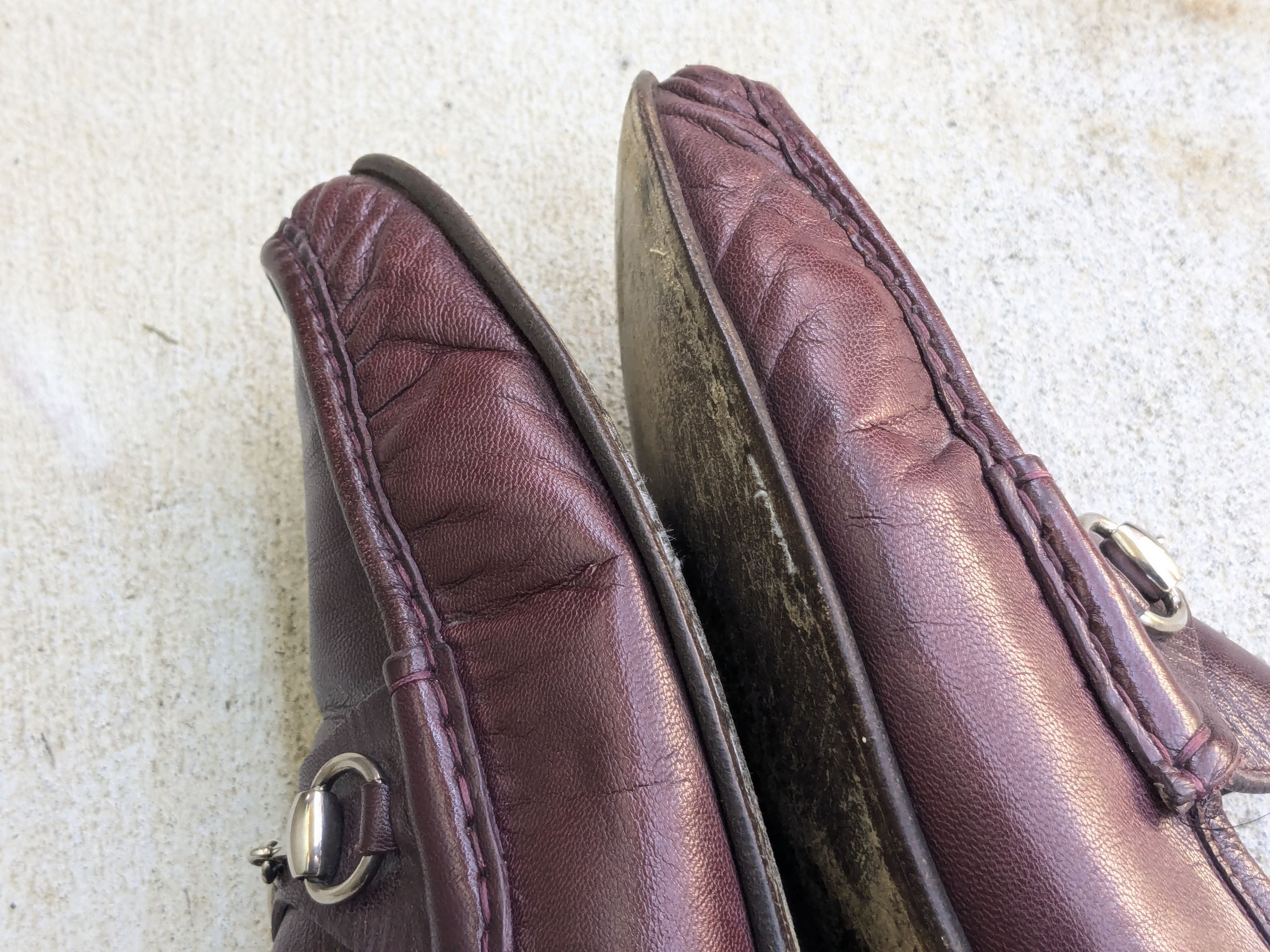 Gucci Gucci Horsebit Loafers Burgundy Leather 10.5 Size US 10.5 / EU 43-44 - 8 Thumbnail