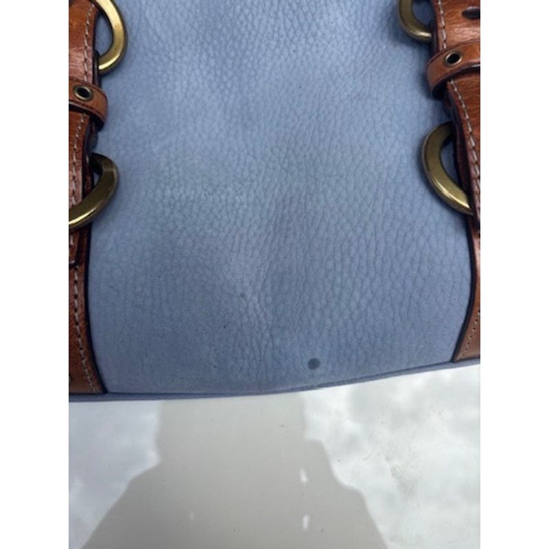 バッグ Vintage Coach Nubuck Turn Lock Bag Blue バッグ Vintage Coach Nubuck Turn Lock Bag Blue Vintage Coach