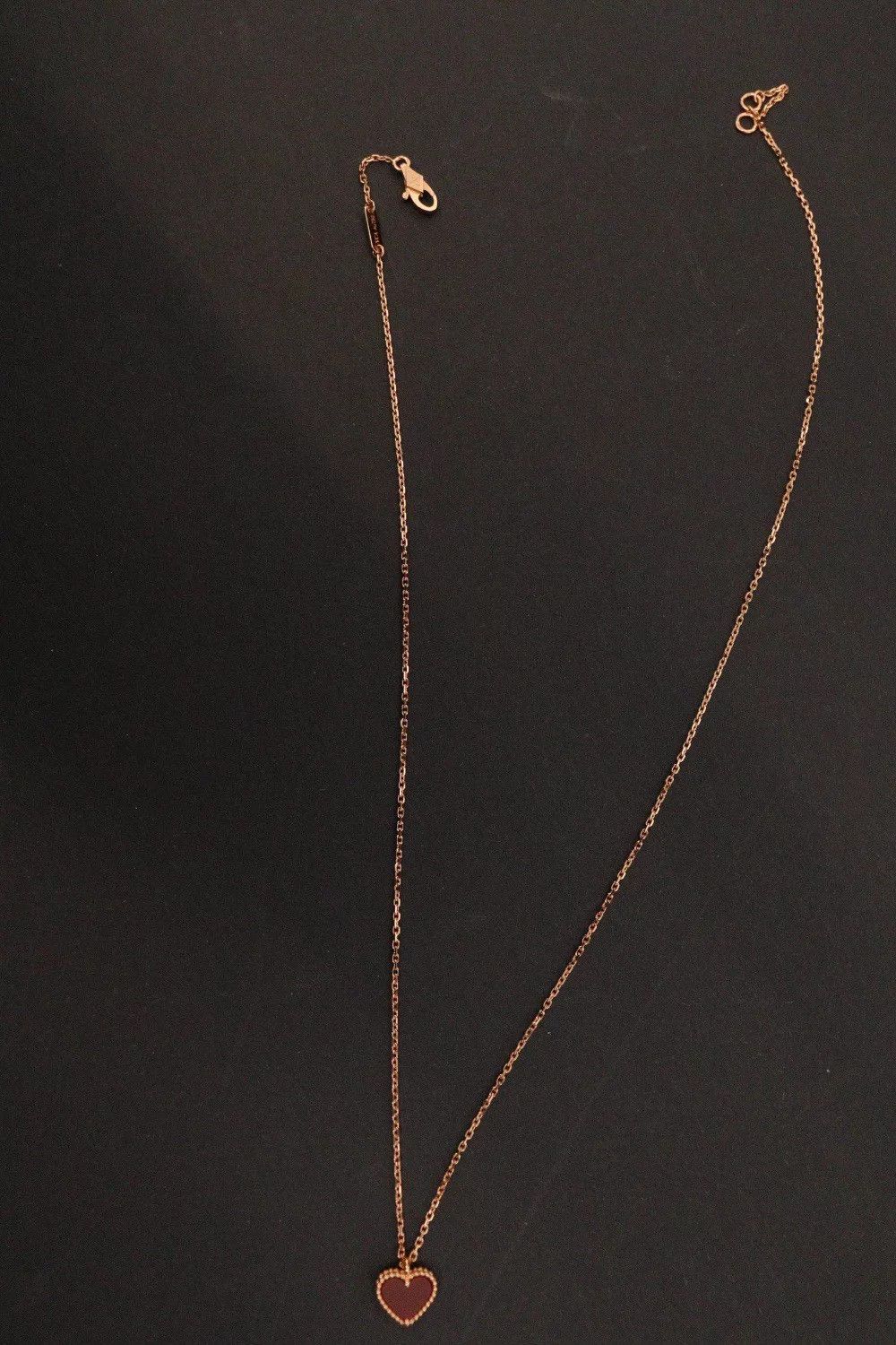 Van Cleef & Arpels Van Cleef & Arpels Mini Heart Necklace Size ONE SIZE - 5 Thumbnail