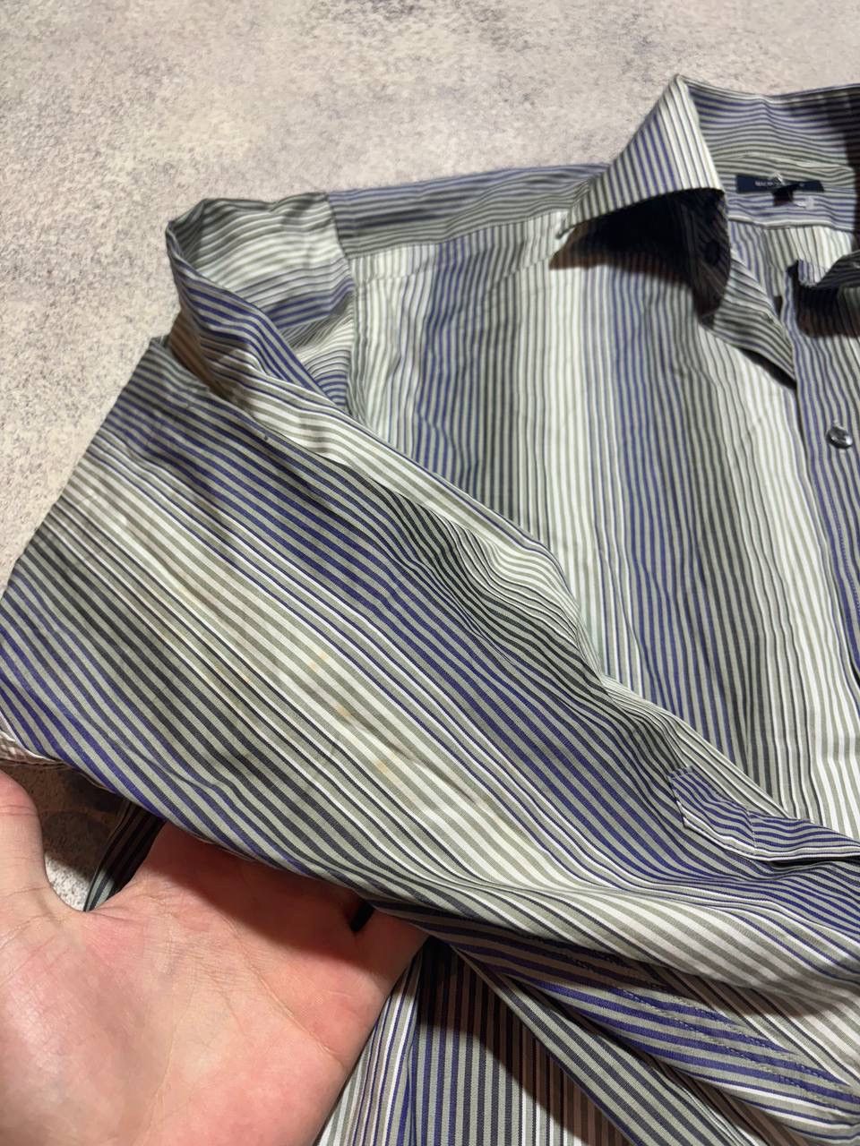 Burberry Burberry Long Sleeve Shirt Grey XL Size US XL / EU 56 / 4 - 3 Thumbnail