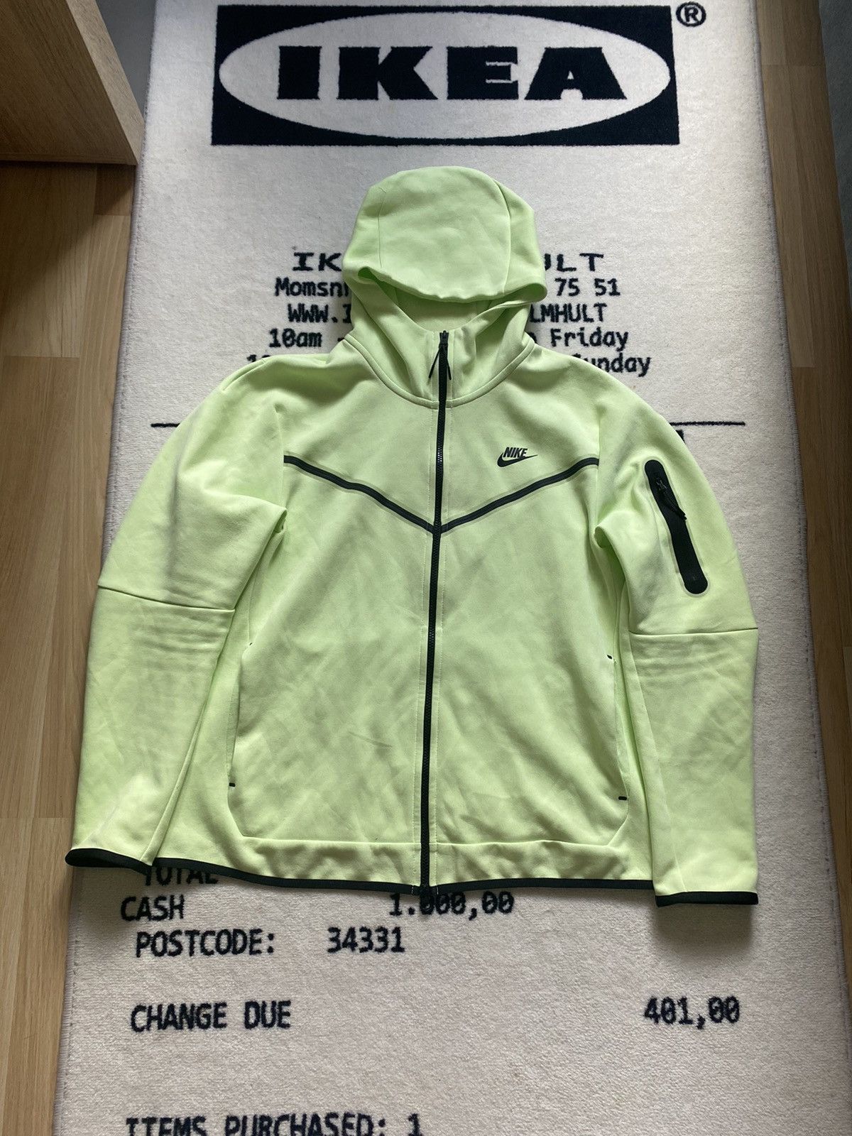 Nike nike tech fleece zip Size US L / EU 52-54 / 3 - 1 Thumbnail