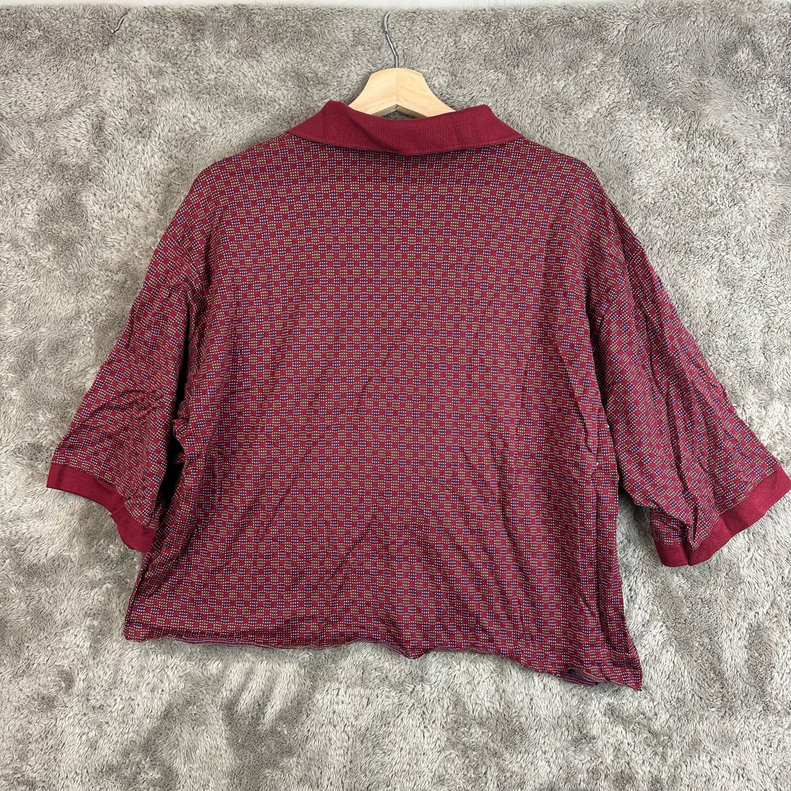 Bobby Jones Vintage Bobby Jones Polo Shirt XXL Cropped Altered Red Size XXL / US 16-18 / IT 52-54 - 3 Thumbnail