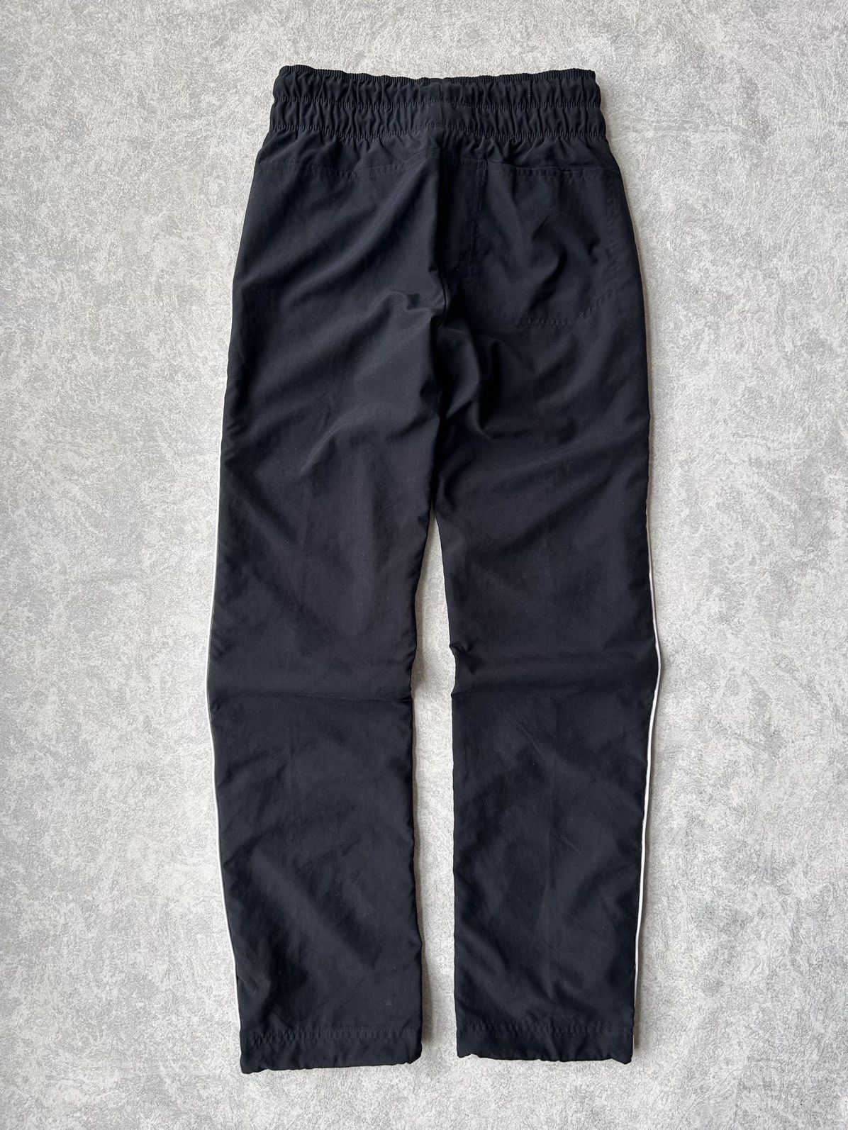 Nike Y2K Nike Swoosh Logo Gorpcore Black Track Pants Size 27" / US 4 / IT 40 - 3 Thumbnail