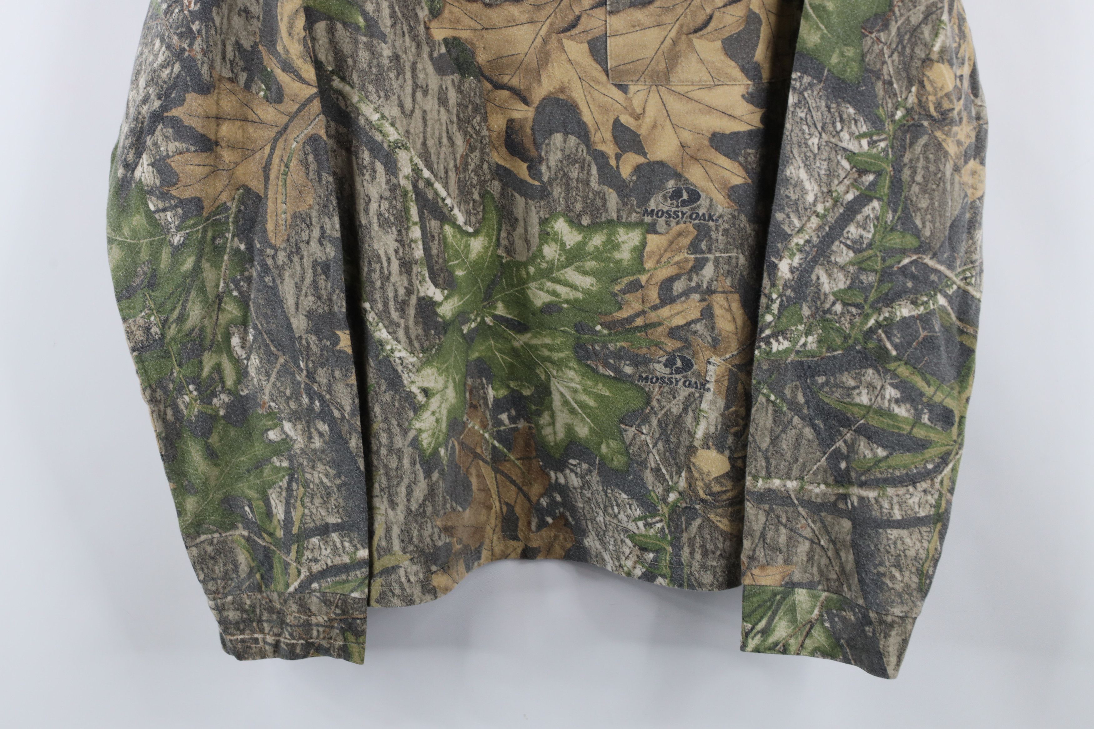 Vintage Vintage Y2K Streetwear Mossy Camouflage Long Sleeve T-Shirt Size US L / EU 52-54 / 3 - 3 Thumbnail