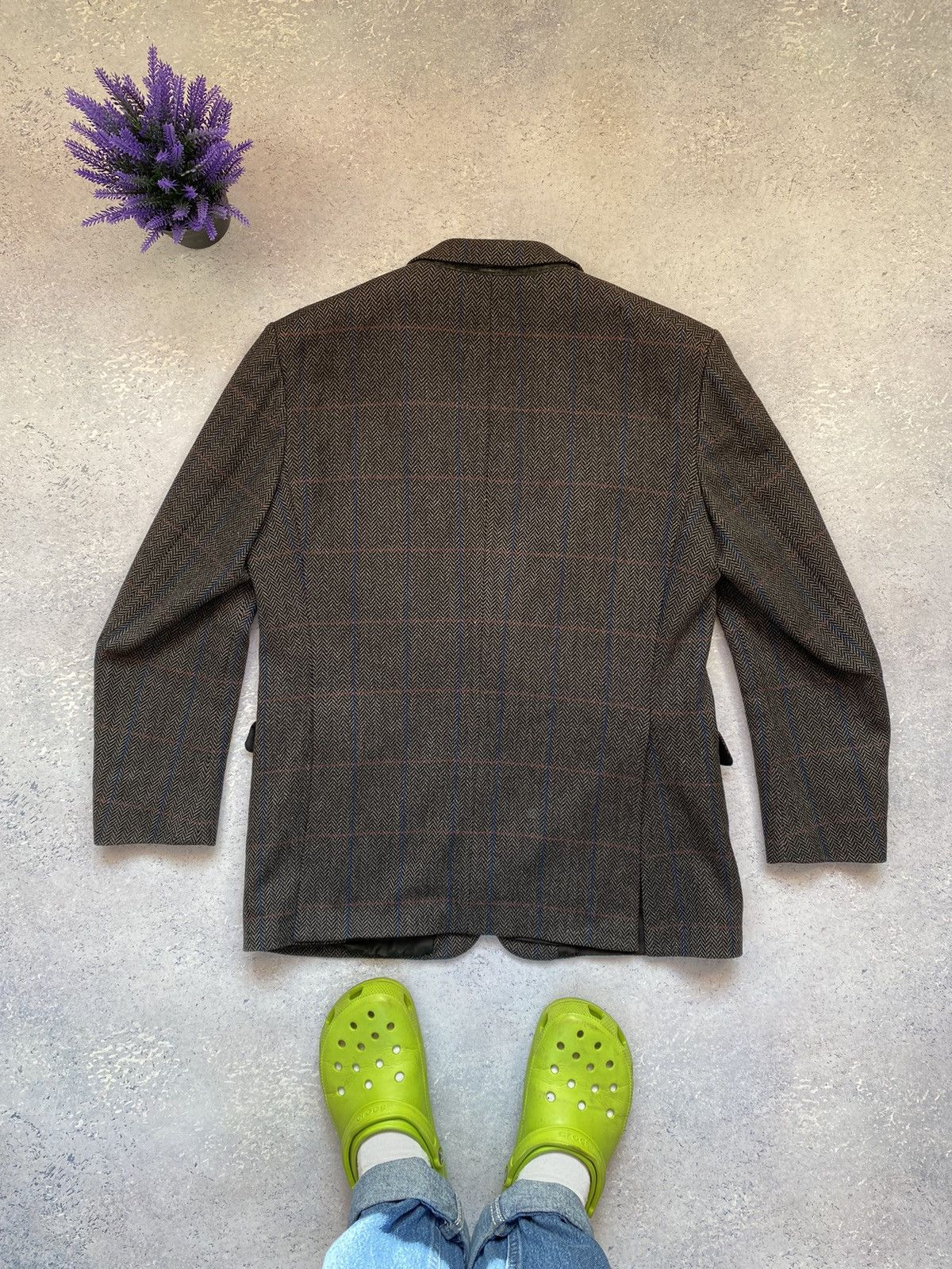 Burberry Burberrys men’s wool blazer jacket made in Germany Size US M / EU 48-50 / 2 - 3 Thumbnail