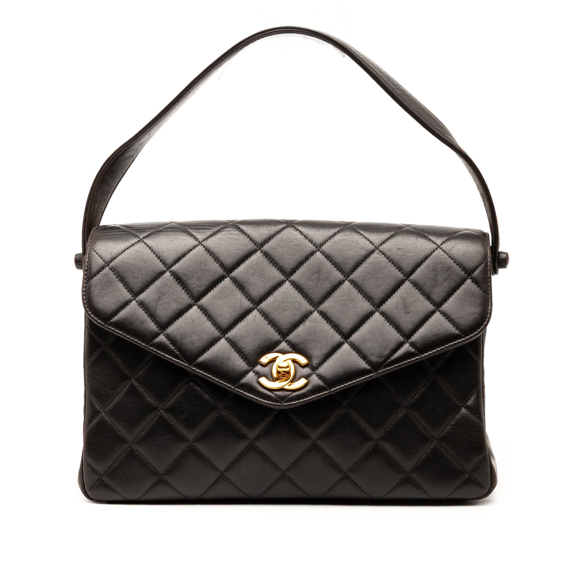 Chanel Chanel CC Quilted Lambskin Handbag Size ONE SIZE - 1 Thumbnail