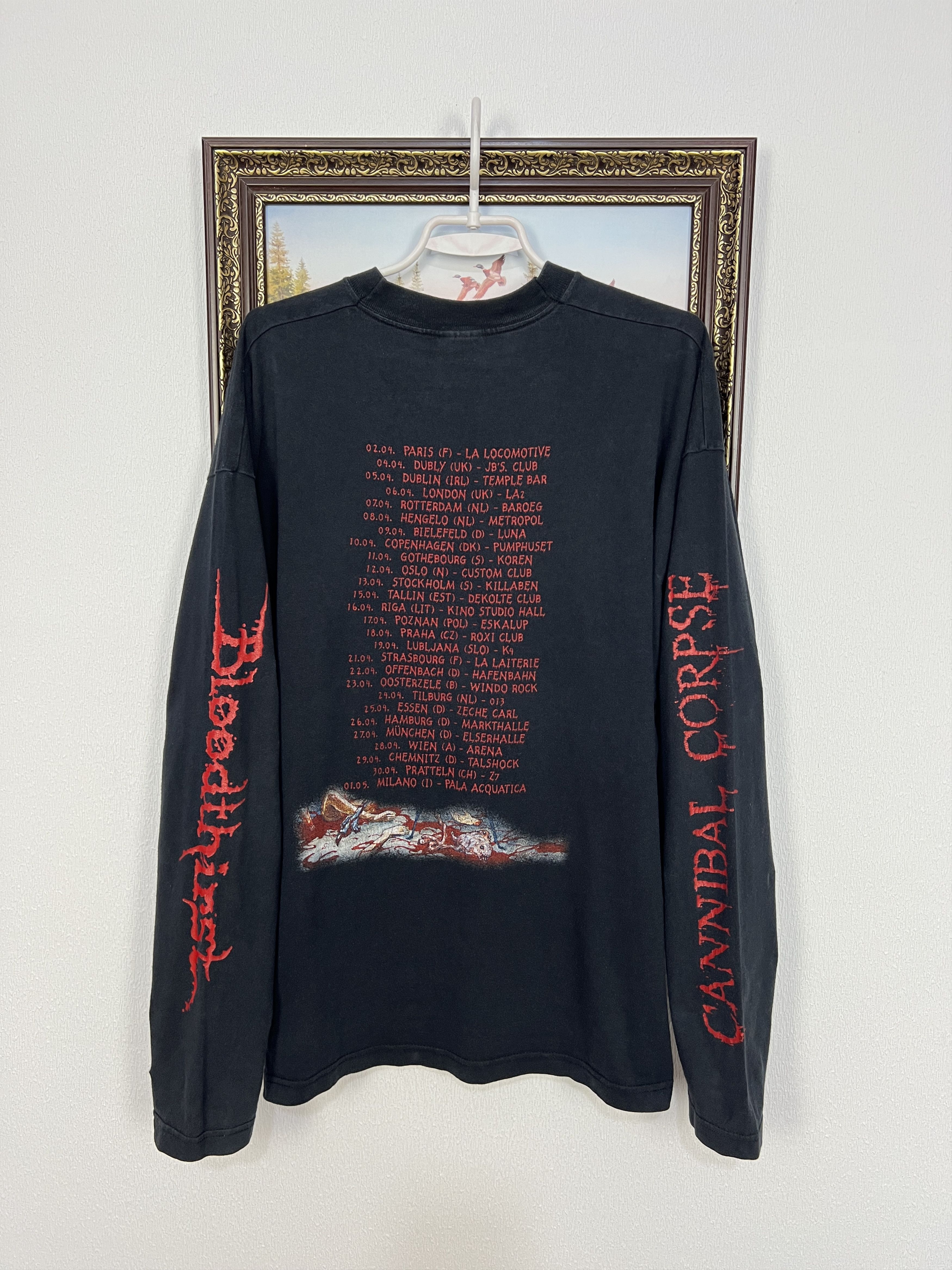 Other Vintage Cannibal Corpse Bloodthirst Long Sleeve Tee Shirt Size US XL / EU 56 / 4 - 10 Thumbnail