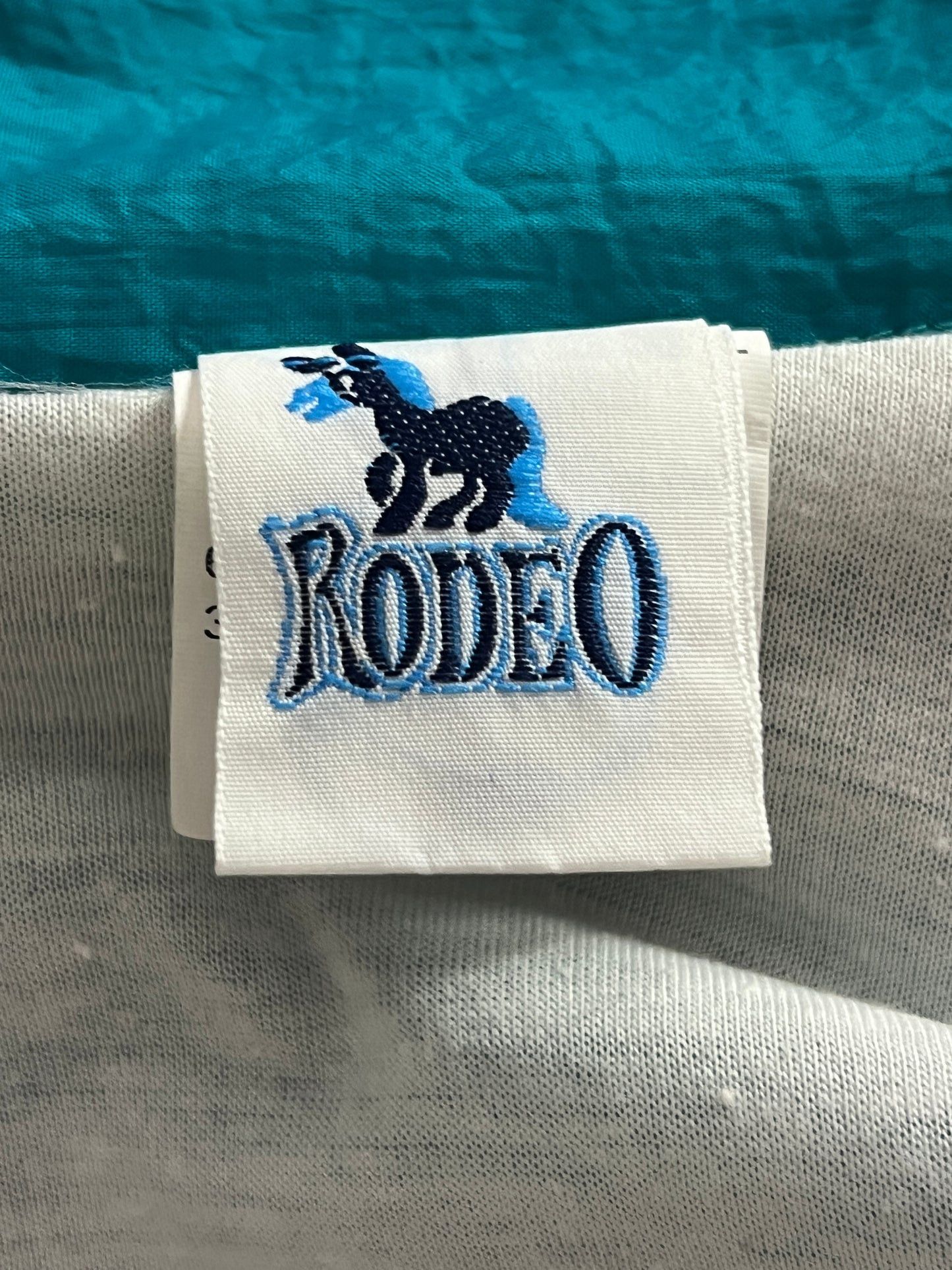 Vintage 90s Rodeo Vintage Men's Сolor Block Windbreaker Jacket - XL Size US XL / EU 56 / 4 - 4 Thumbnail