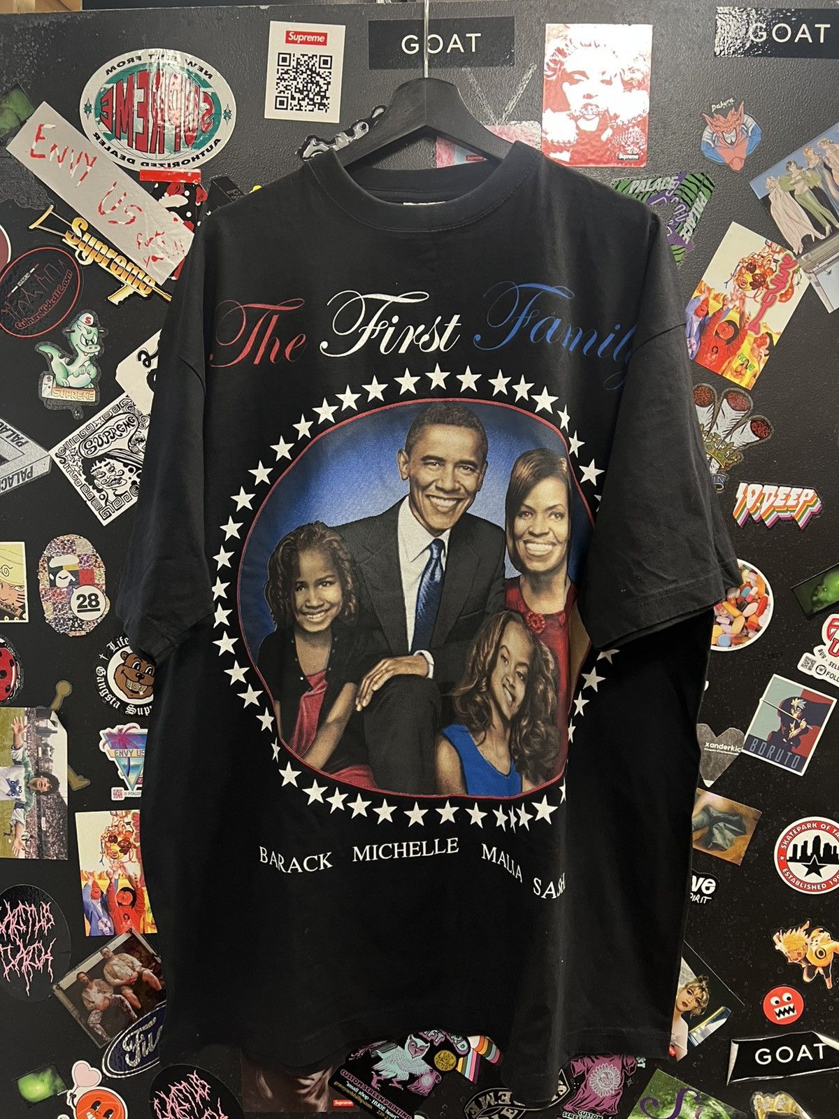 Vintage Vintage The First Family Obama Shirt Size US XXL / EU 58 / 5 - 1 Thumbnail