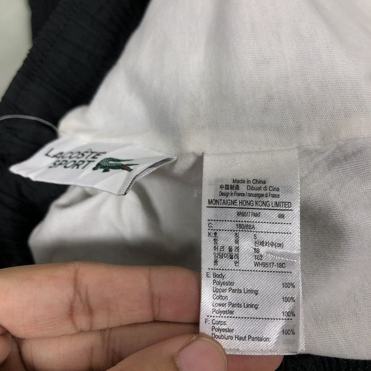 Designer × Japanese Brand 📌VINTAGE JOGGER PANTS RILEX LACOSTE SPORT ISSEY MIYAKE Size US 30 / EU 46 - 15 Thumbnail