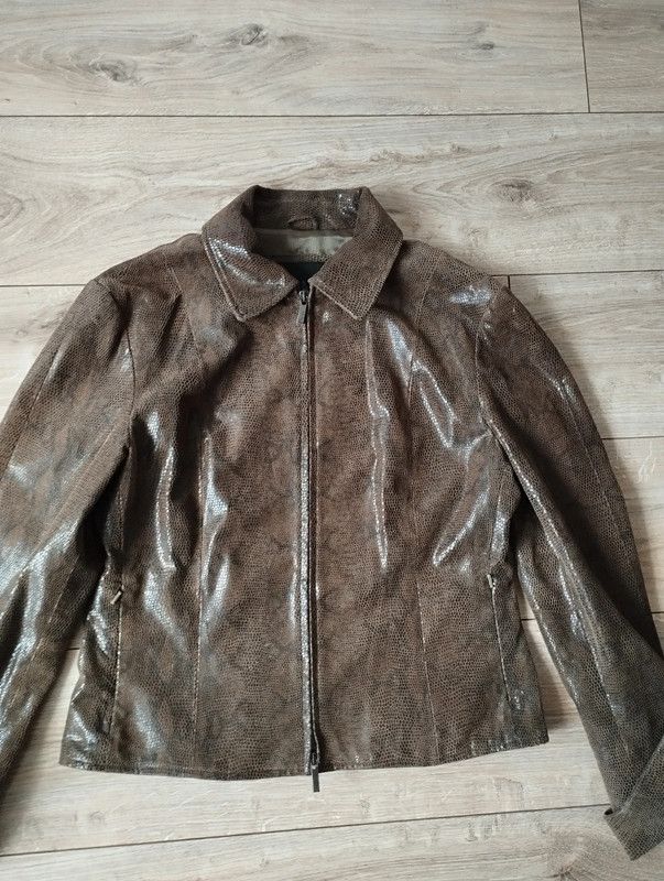 ARMA Arma Leather brown jacket size M Size US M / EU 48-50 / 2 - 2 Thumbnail