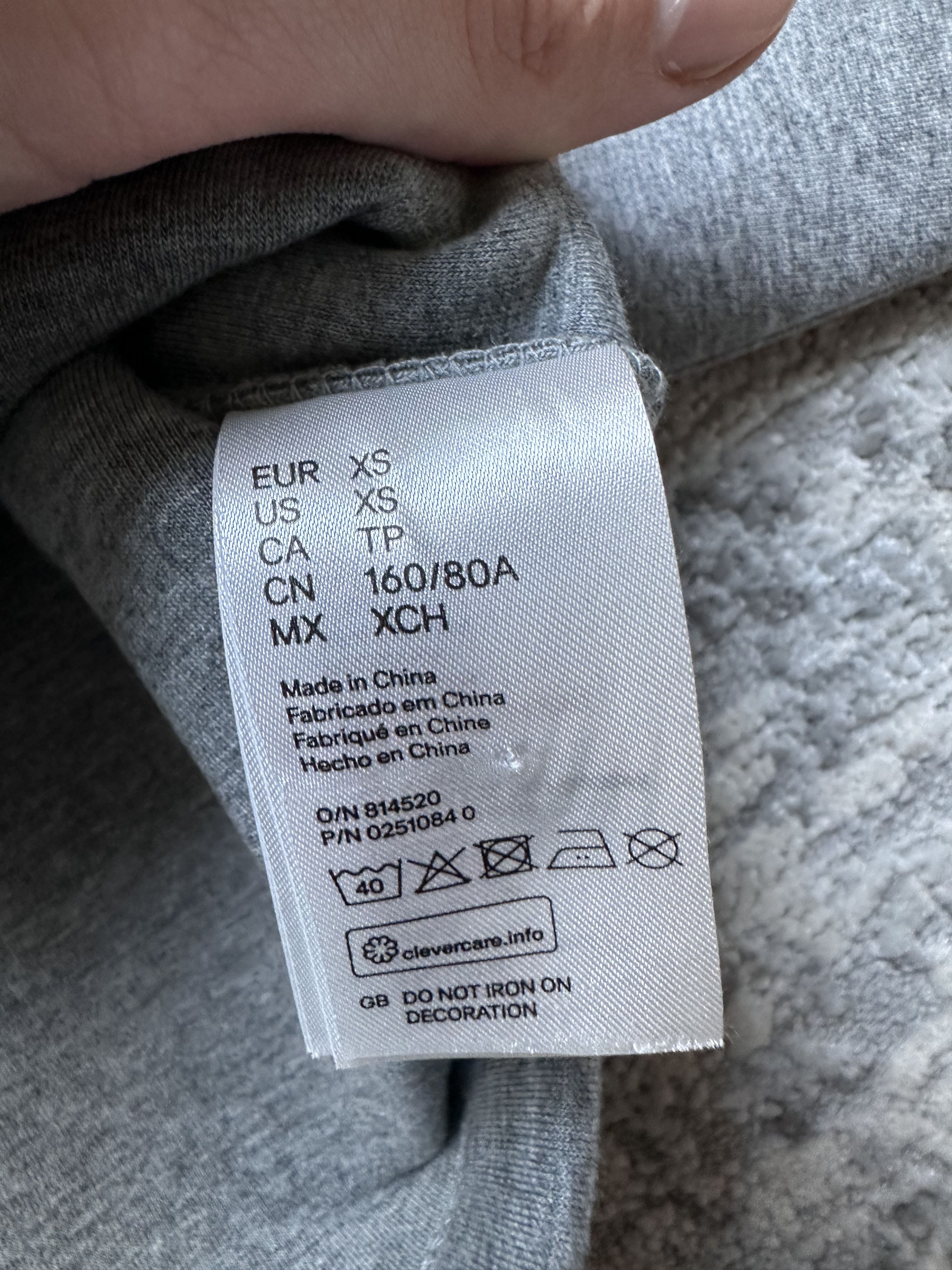 Alexander Wang × H&M Alexander Wang H&M sweatshirt Size XS / US 0-2 / IT 36-38 - 8 Thumbnail