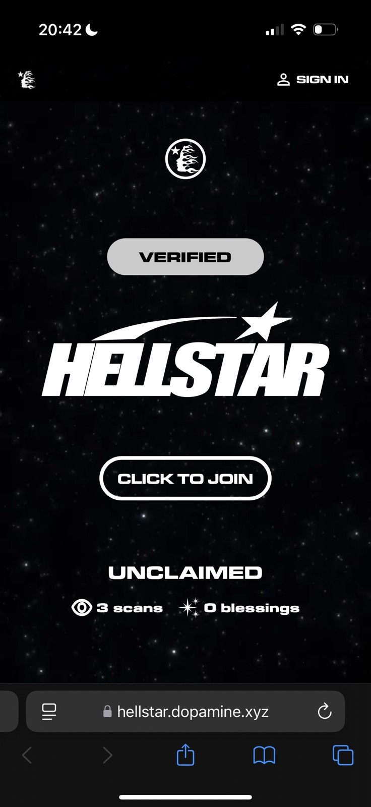 HELLSTAR HELLSTAR Spooky Character Shirt Sz S Size US S / EU 44-46 / 1 - 5 Thumbnail