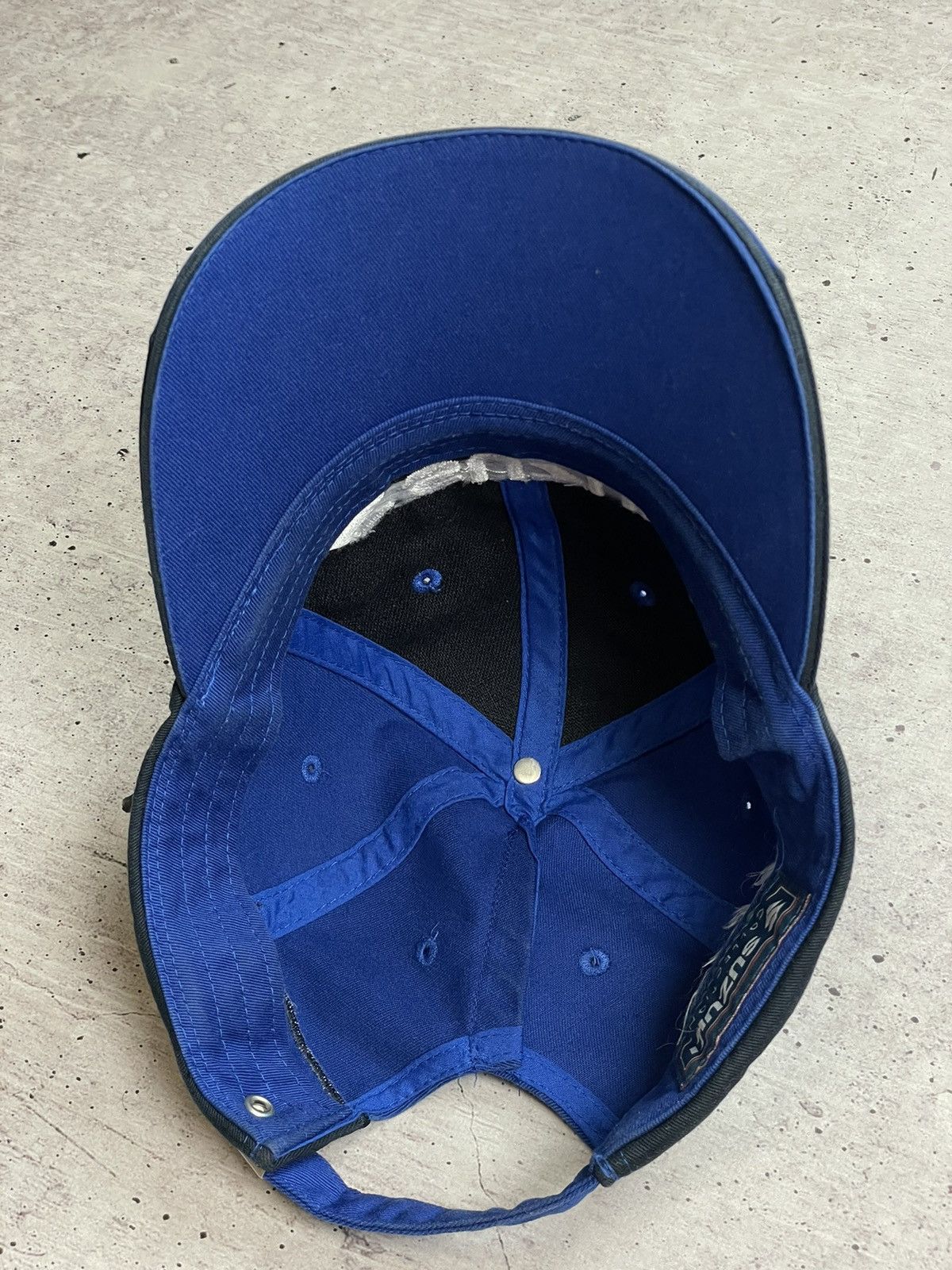 Vintage Suzuki Cap Hat Vintage Racing Big Logo Moto Size ONE SIZE - 7 Thumbnail