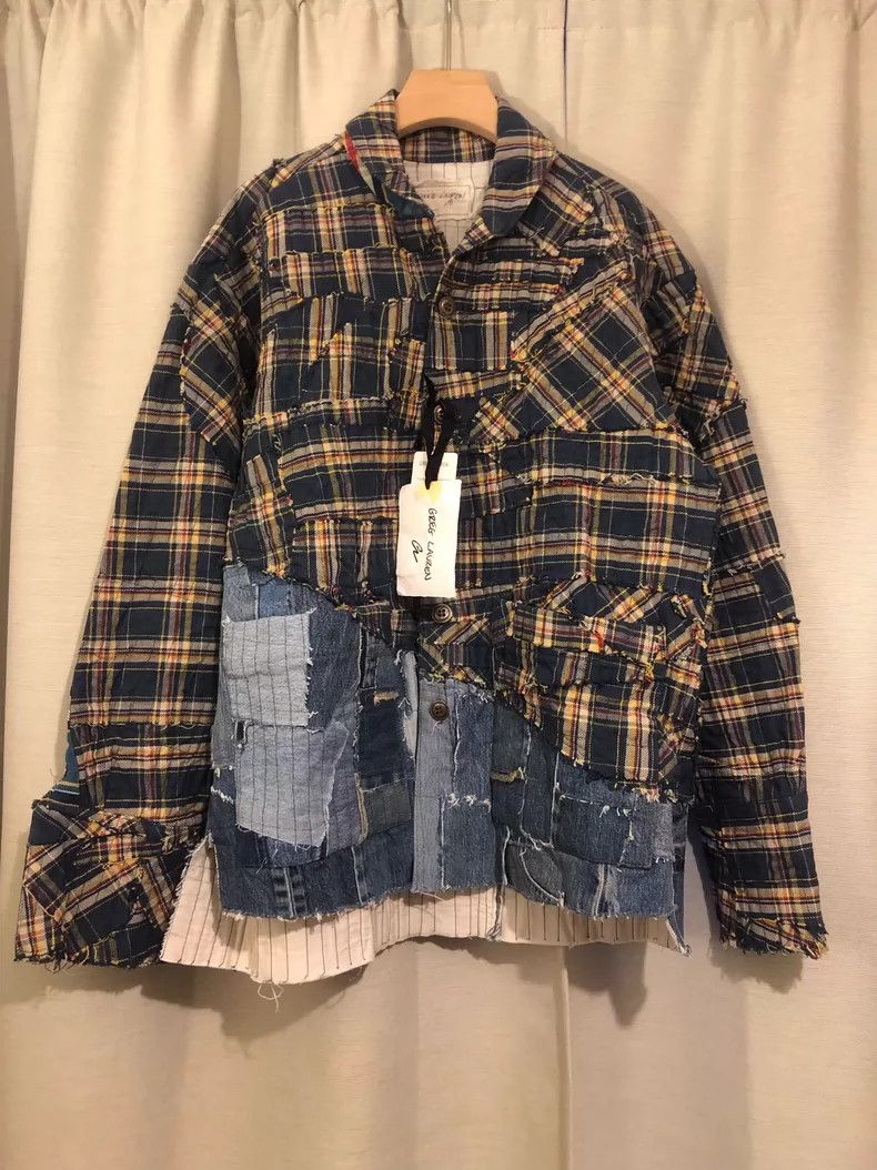 Greg Lauren Greg Lauren size3 Full cotton thickened patchwork technolog Size US L / EU 52-54 / 3 - 1 Thumbnail