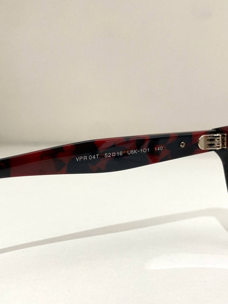 Prada Prada Logo Jacquard Retro Cat Eye Vintage Eyeglasses Y2K Size ONE SIZE - 8 Thumbnail